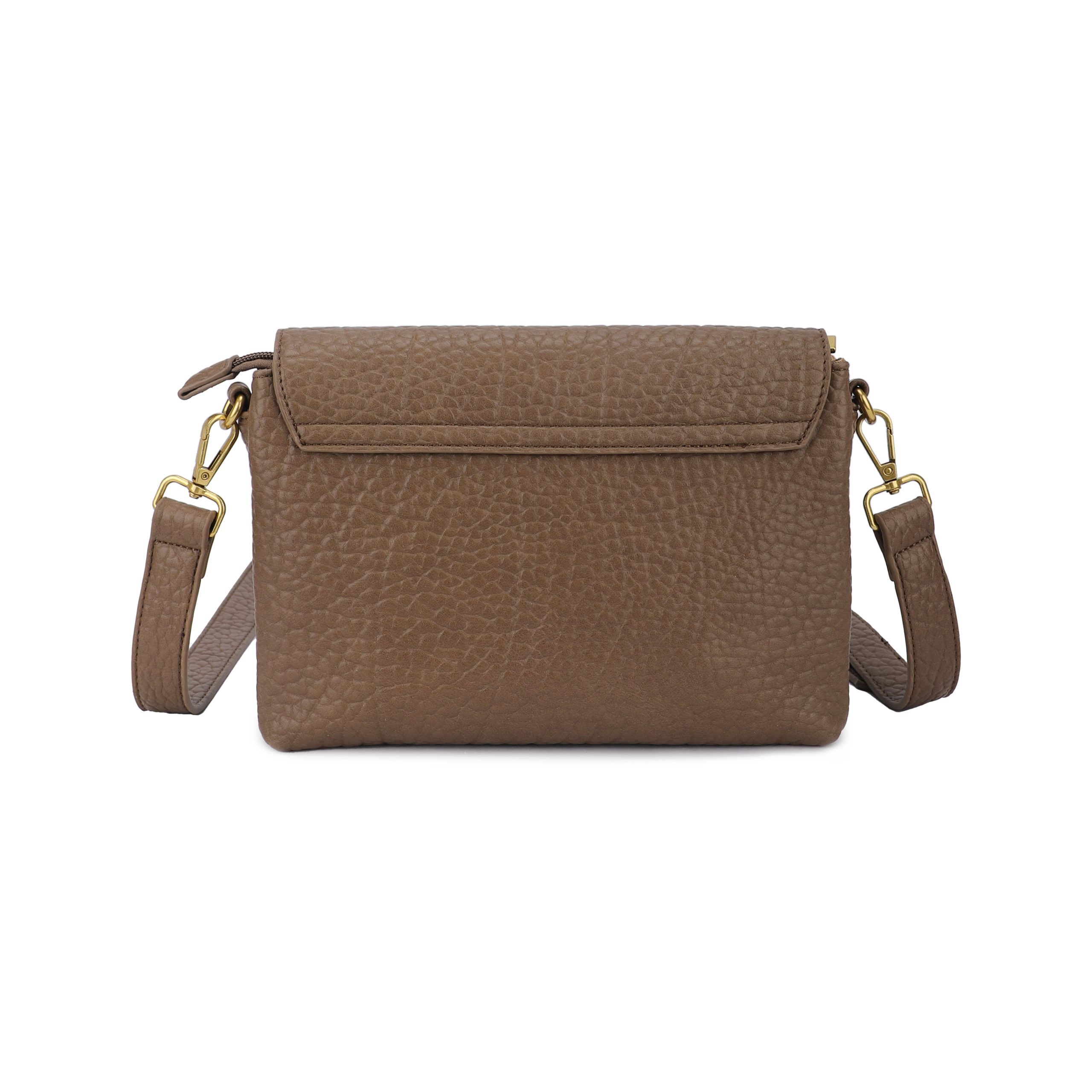 Γυναικεία Τσάντα Ώμου Χιαστί Regina Schrecker RS 4330 Καφέ