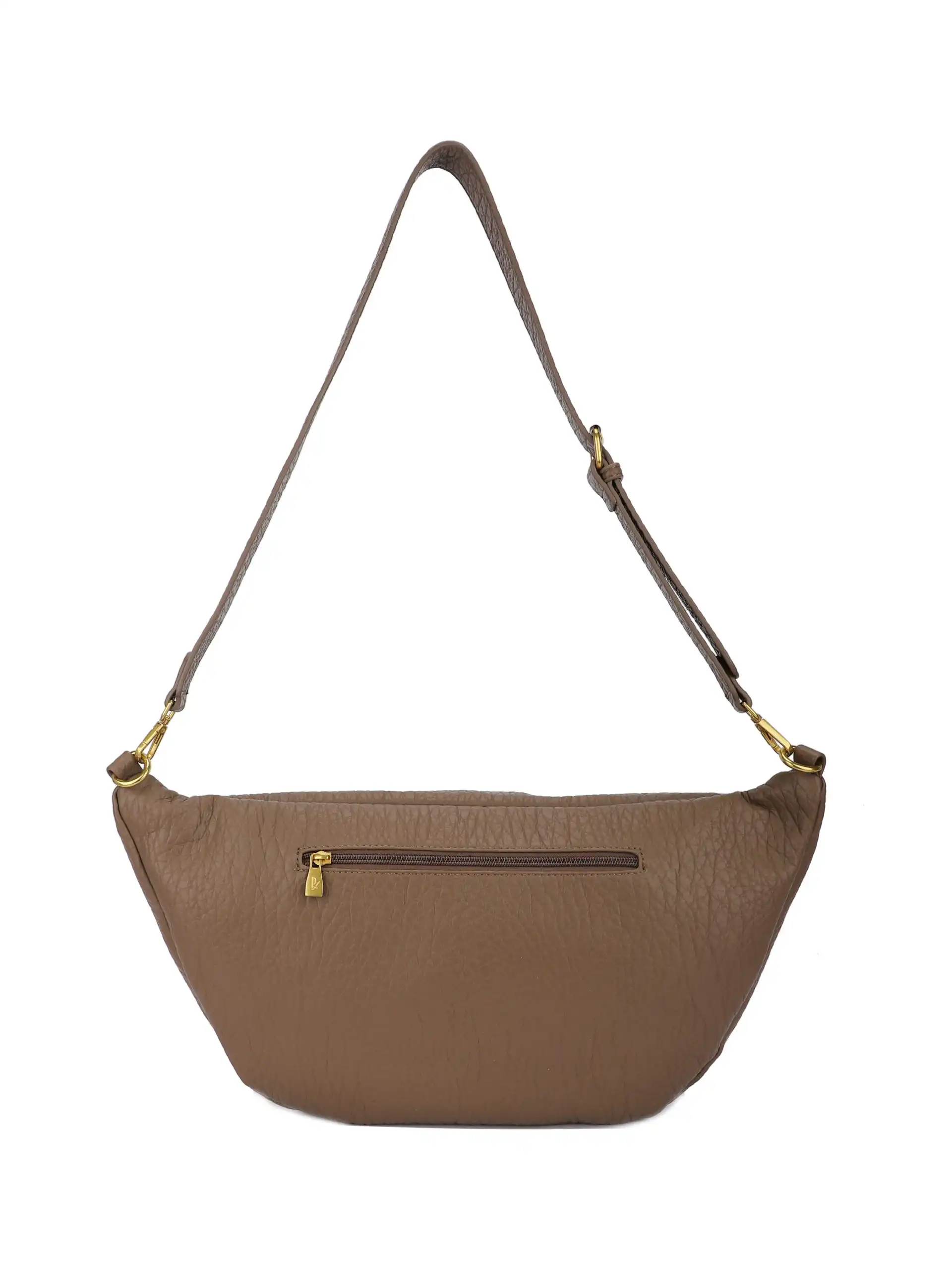 Γυναικεία Τσάντα Ώμου Χιαστί Regina Schrecker RS 4397 BIG Καφέ