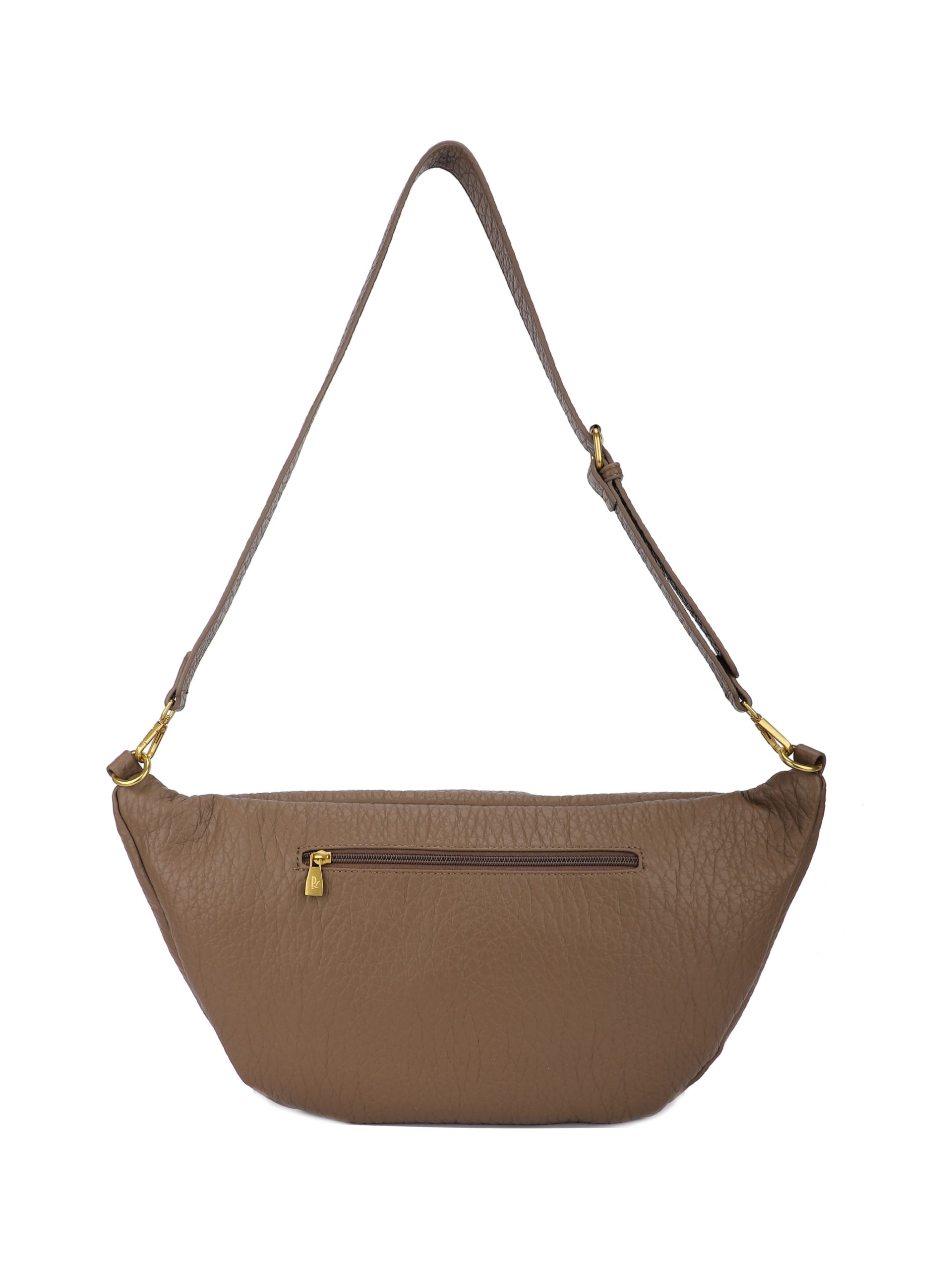 Γυναικεία Τσάντα Ώμου Χιαστί Regina Schrecker RS 4397 BIG Καφέ