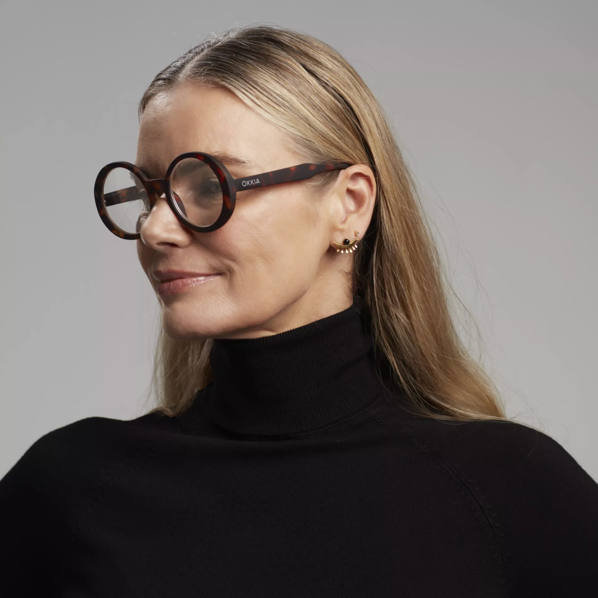 Γυαλιά διαβάσματος πρεσβυωπίας okkia Laura - Classic Havana