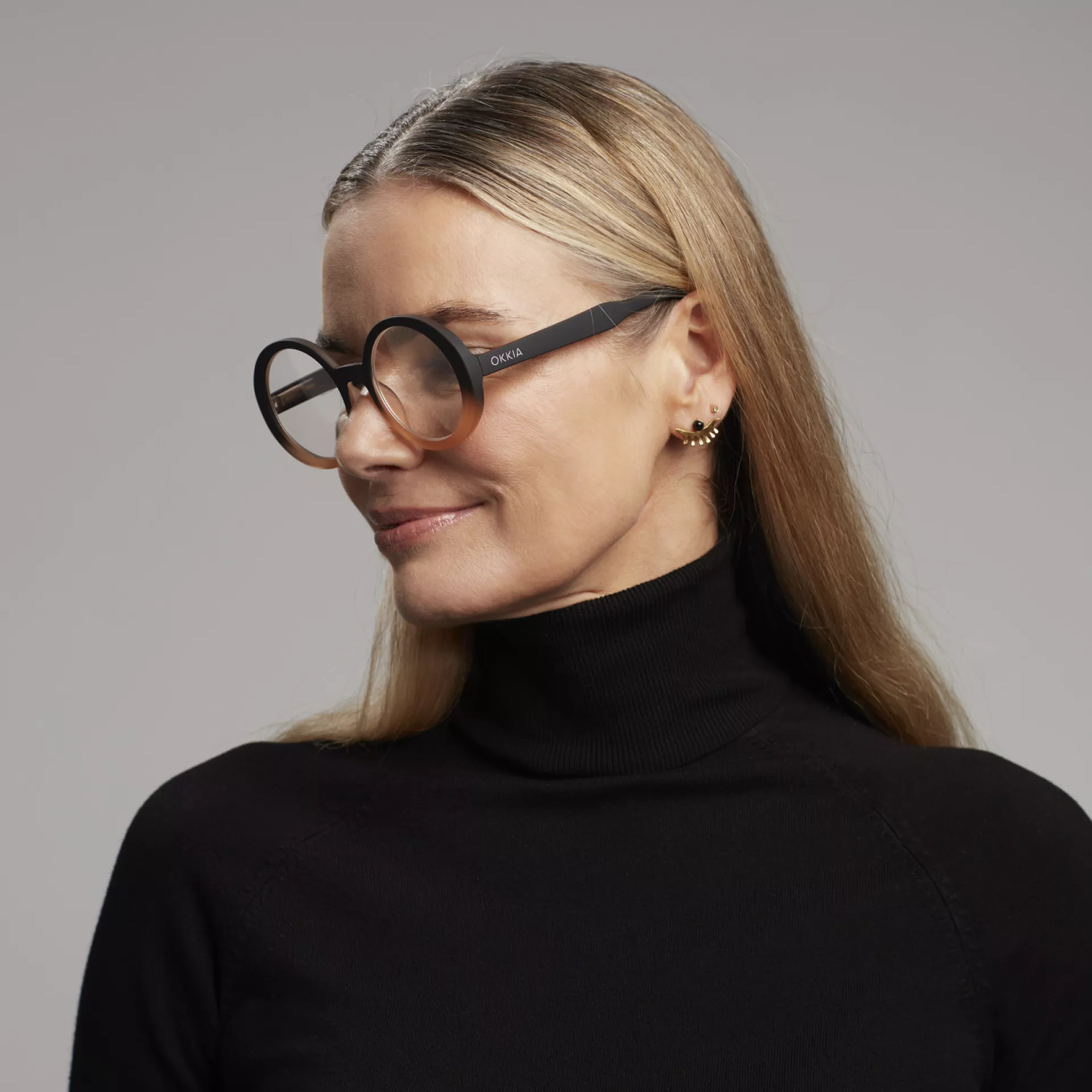 Γυαλιά διαβάσματος πρεσβυωπίας okkia Laura -  Black rose