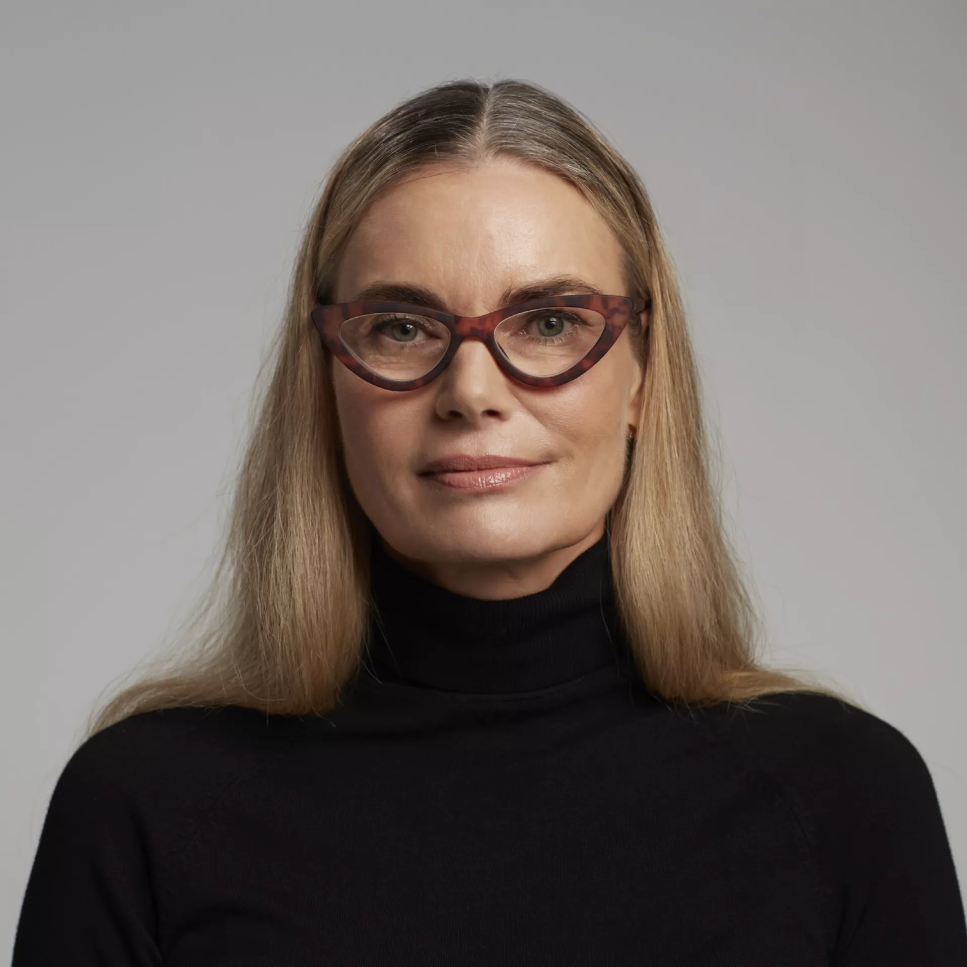 Γυαλιά διαβάσματος πρεσβυωπίας okkia Adriana Small Cat Eye - Classic Havana