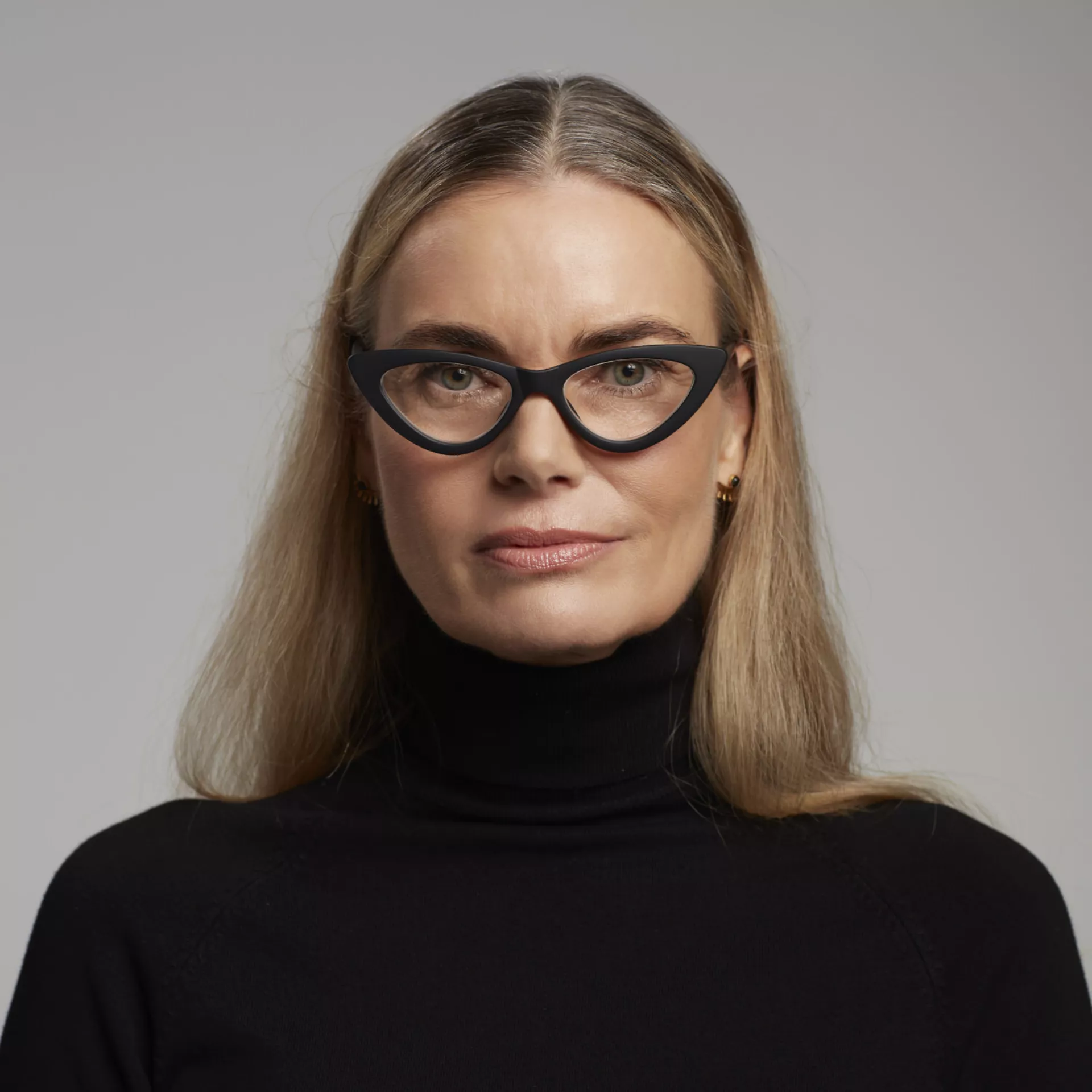 Γυαλιά διαβάσματος πρεσβυωπίας okkia Adriana Small Cat Eye - Black