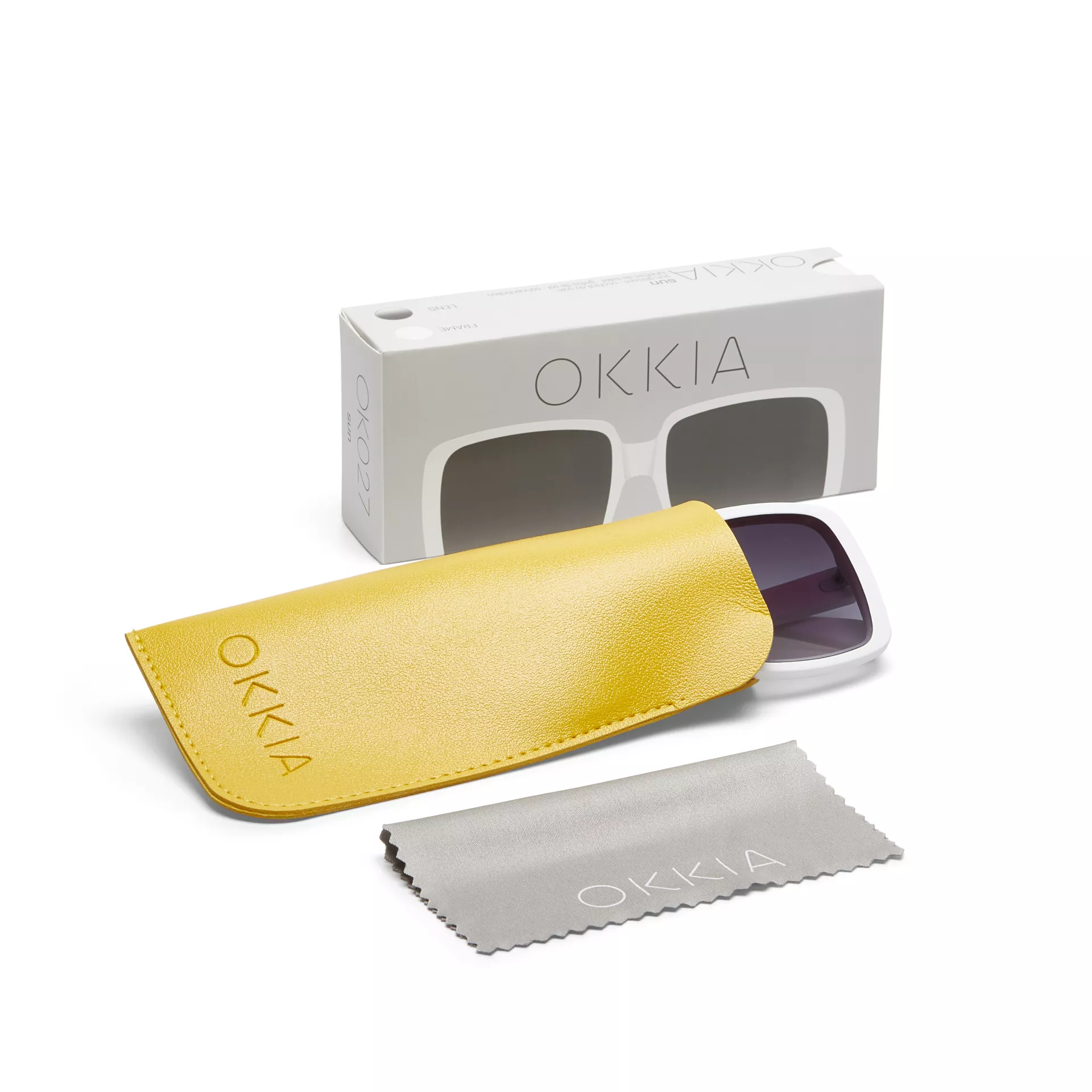 Okkia γυαλιά ηλίου Alessia - Optical White