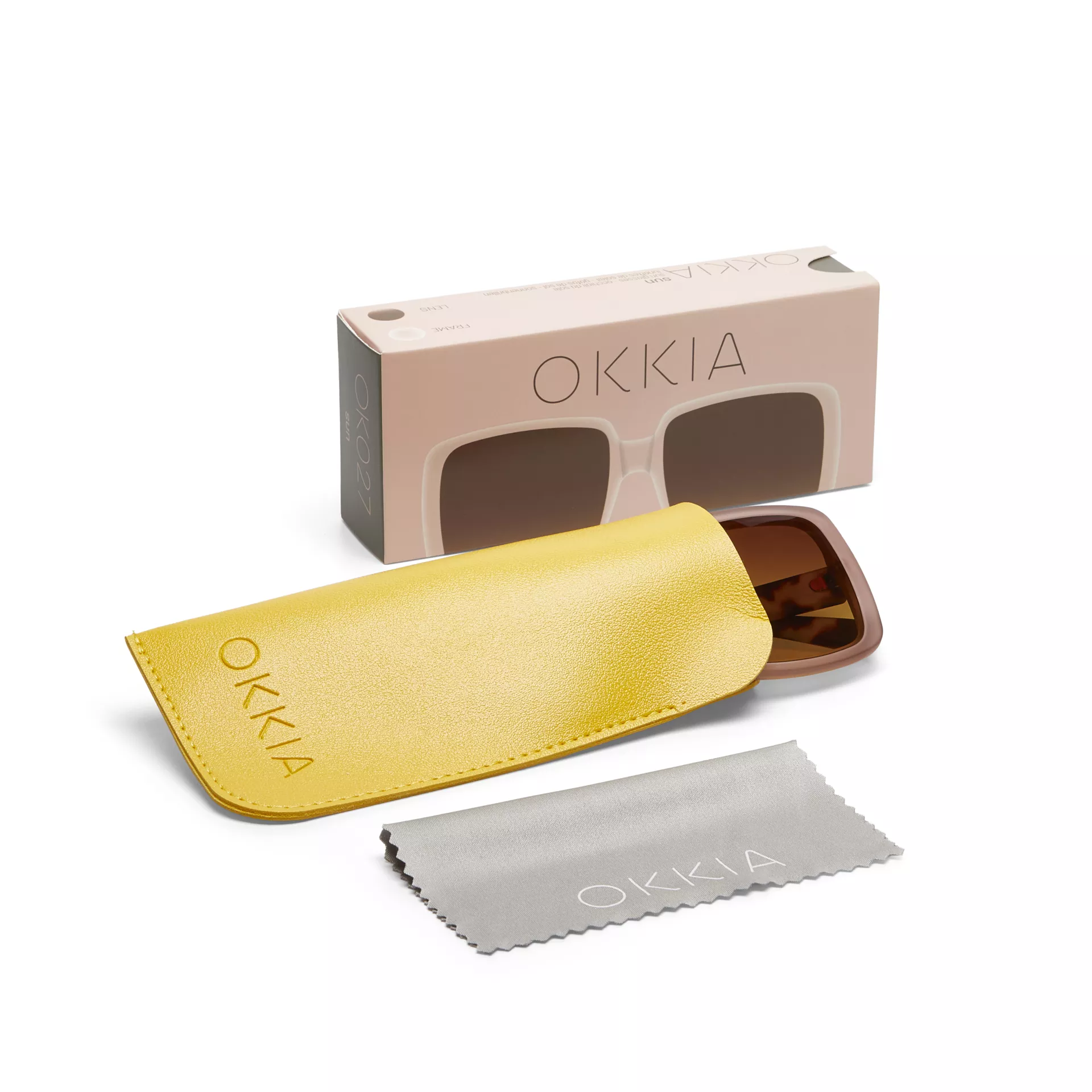 Okkia γυαλιά ηλίου Alessia - Pink Havana