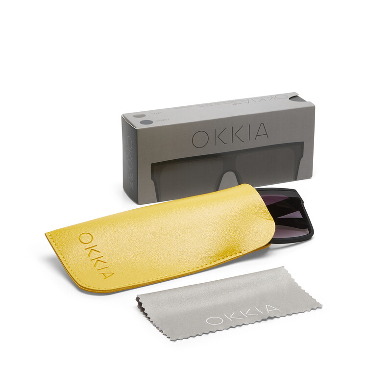Okkia γυαλιά ηλίου Tokyo - Black (yellow lenses) OK033BK-YE