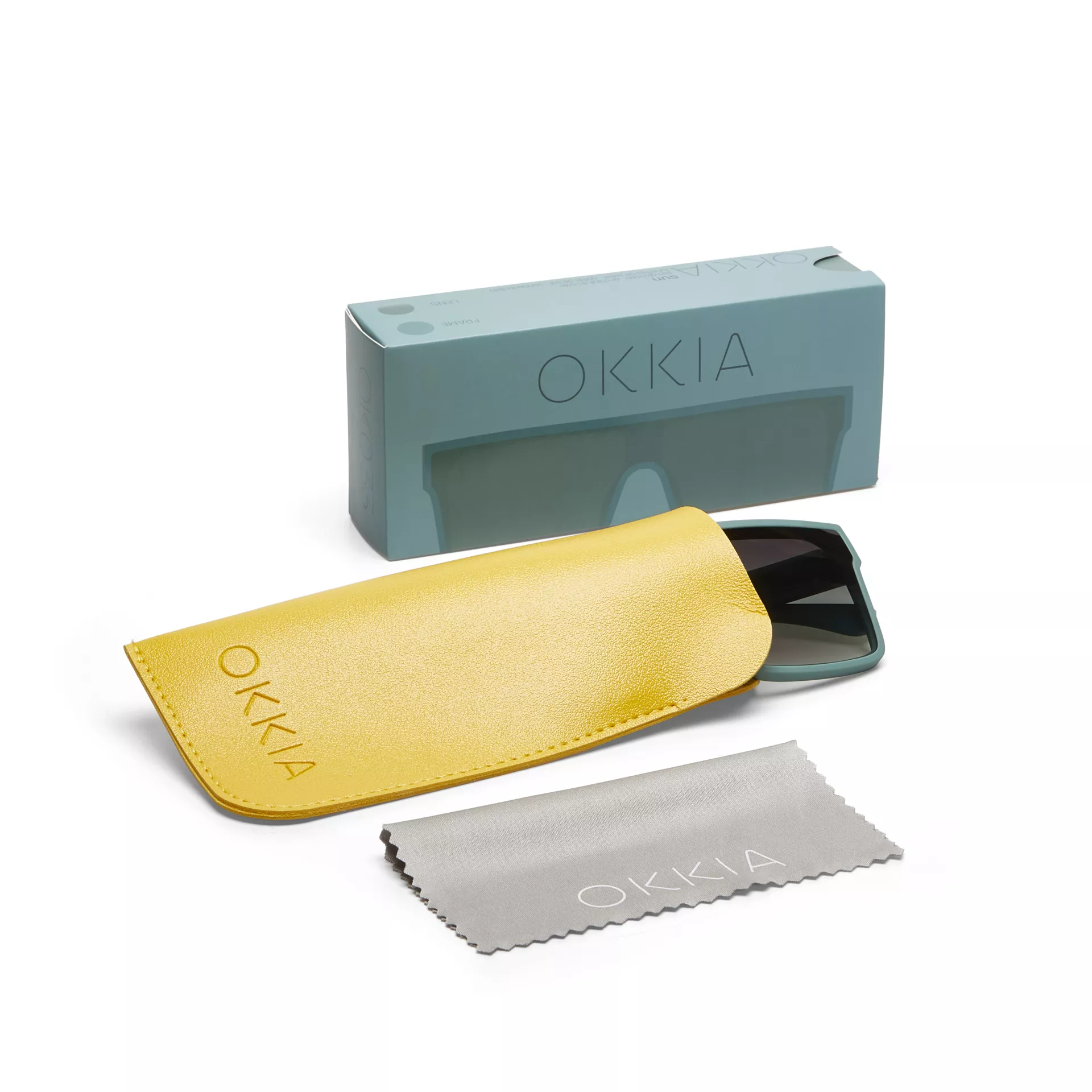 Okkia γυαλιά ηλίου Tokyo - Green Sage