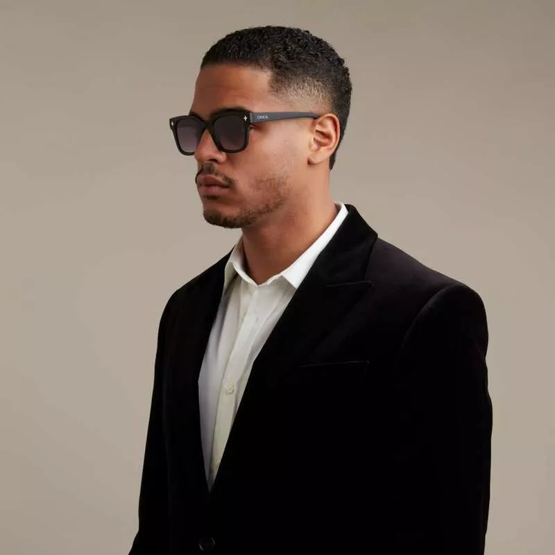 Okkia γυαλιά ηλίου Giovanni - Black and grey