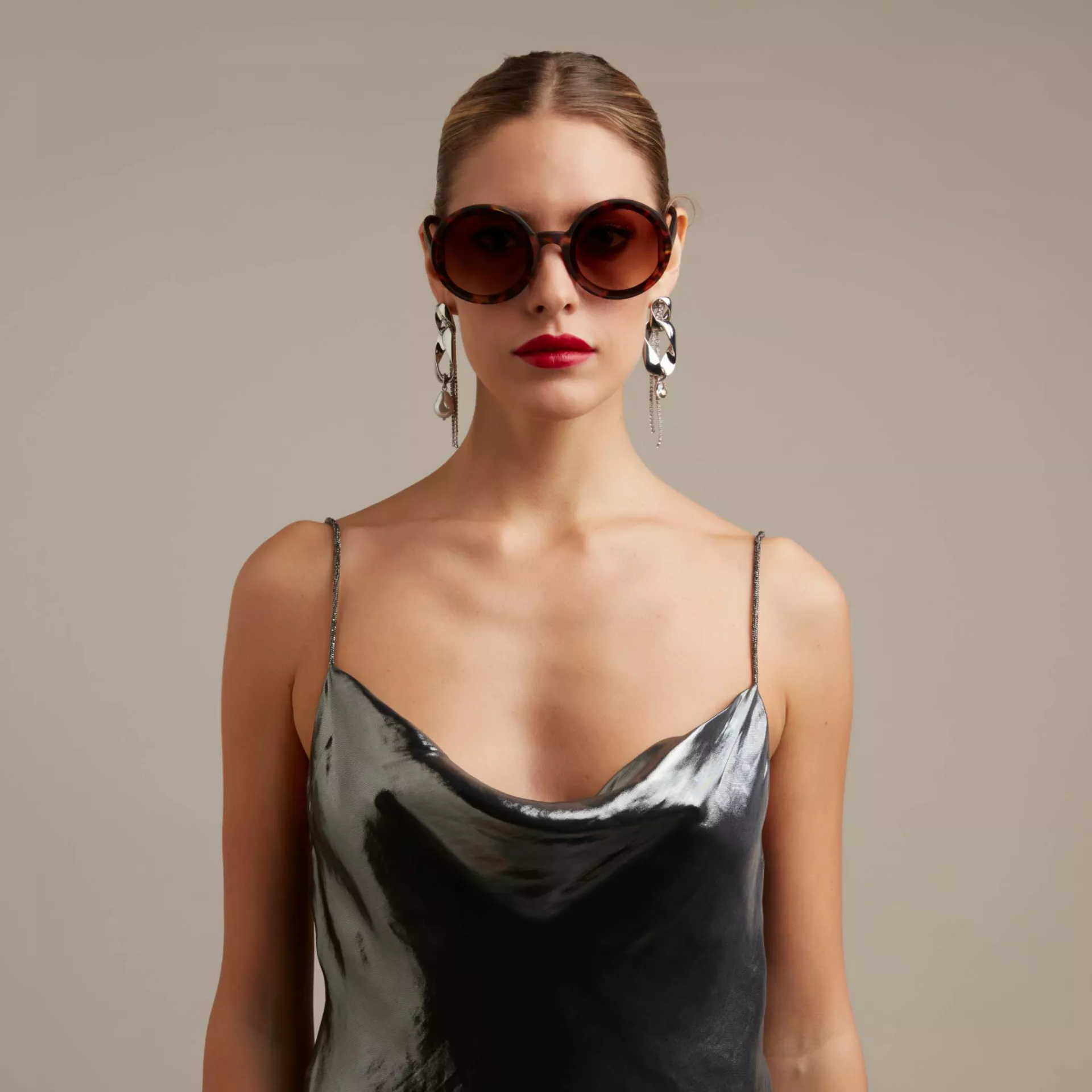 Okkia γυαλιά ηλίου Monica Round – Classic Havana Okkia γυαλιά ηλίου Monica Round – Classic Havana