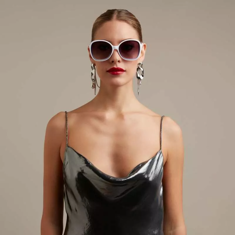 Okkia γυαλιά ηλίου Anna – Optical White