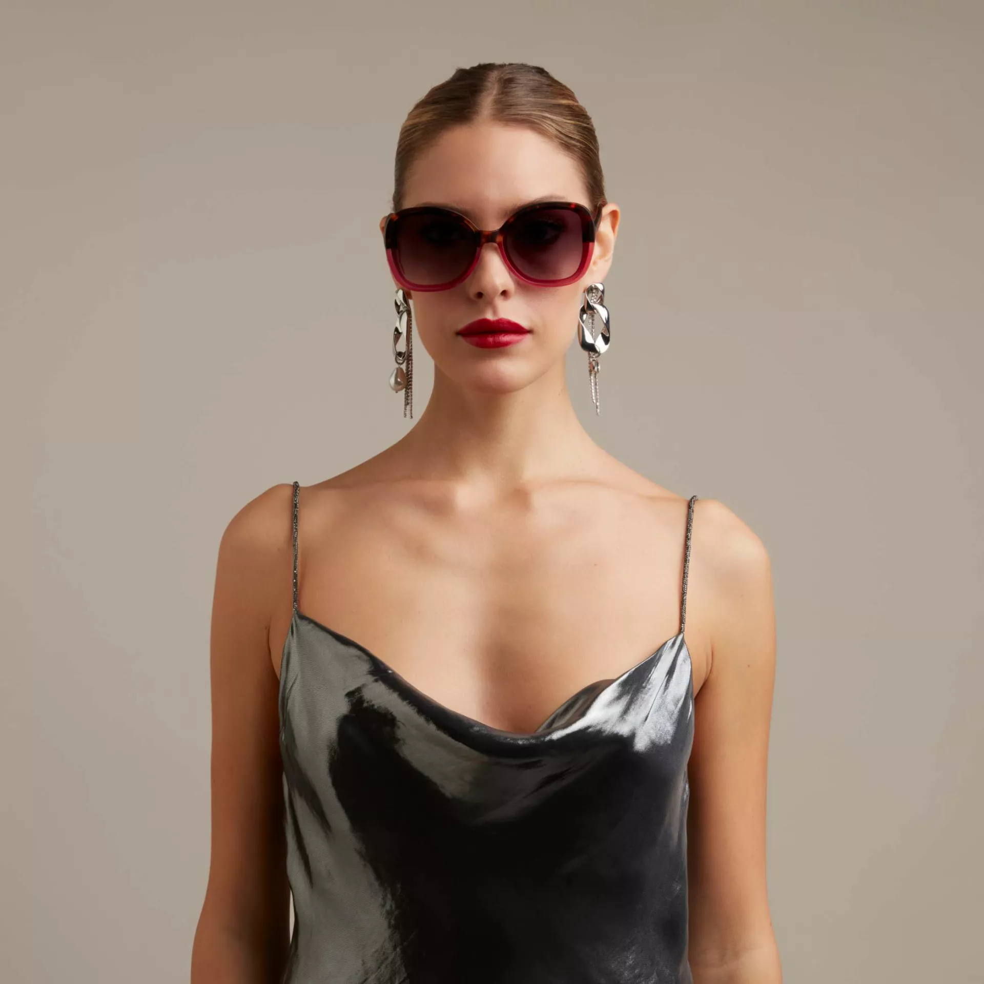 Okkia γυαλιά ηλίου Anna - Pink Havana