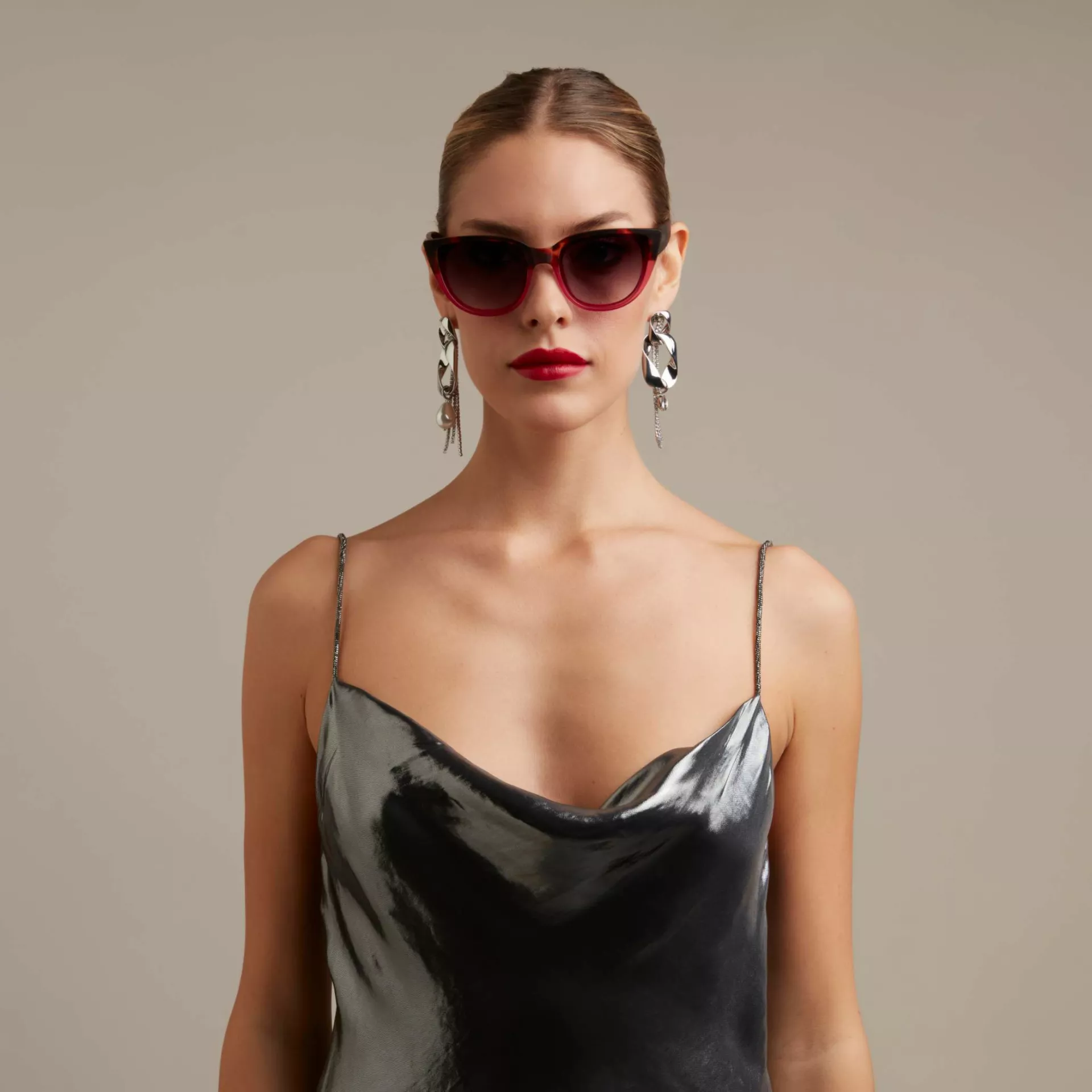 Okkia γυαλιά ηλίου Silvia – Havana pink