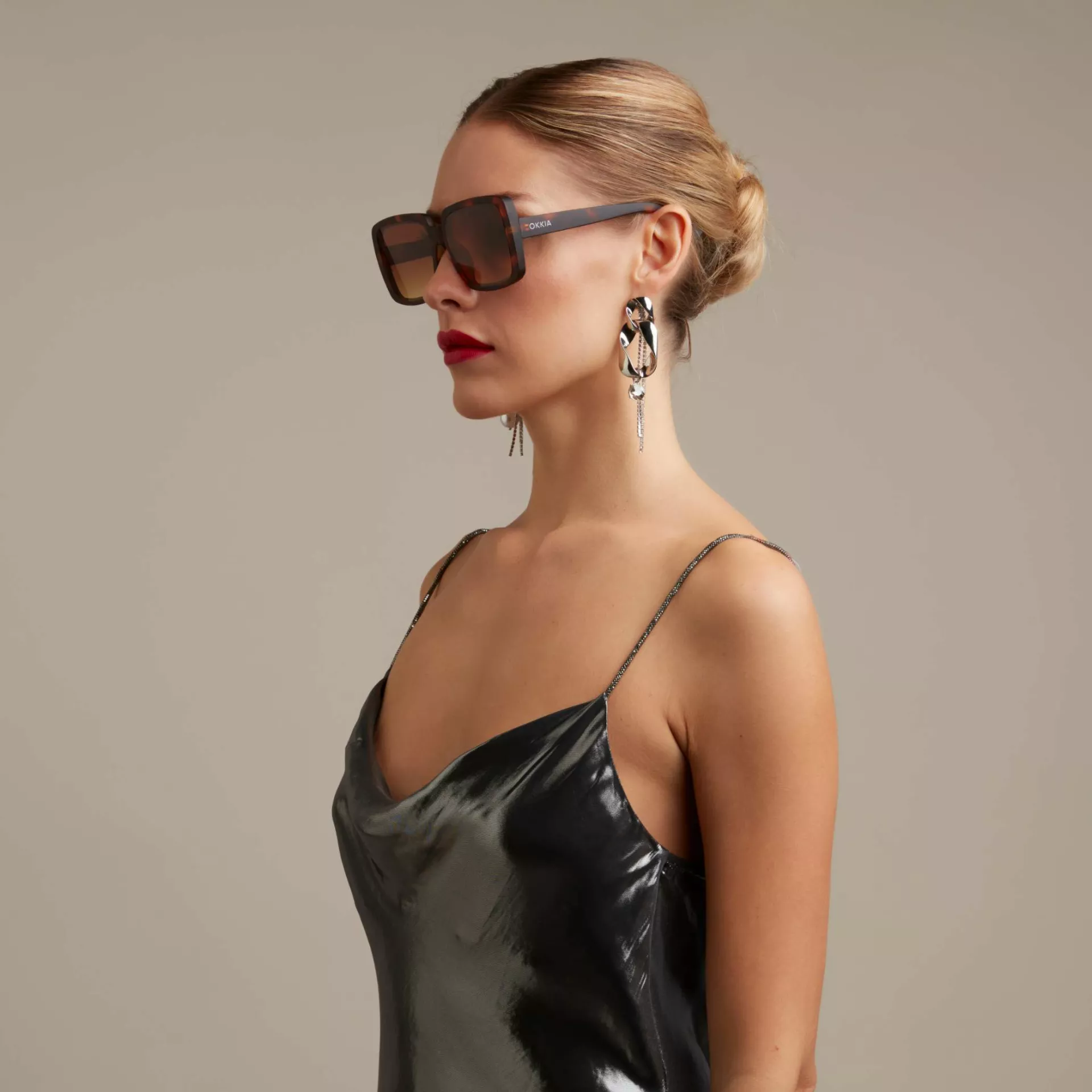 Okkia γυαλιά ηλίου Alessia - Classic Havana