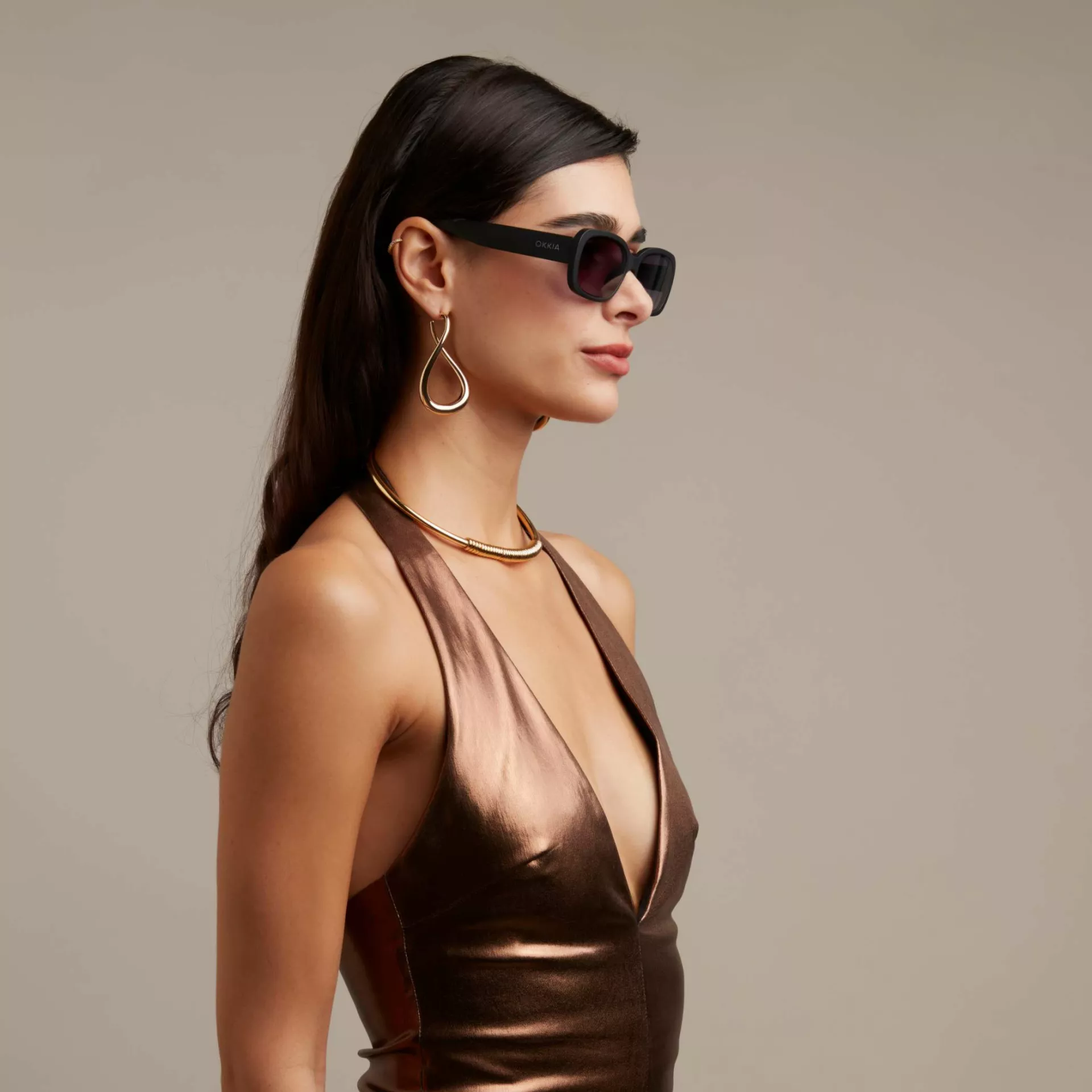 Okkia γυαλιά ηλίου Chiara Black Okkia γυαλιά ηλίου Chiara Black