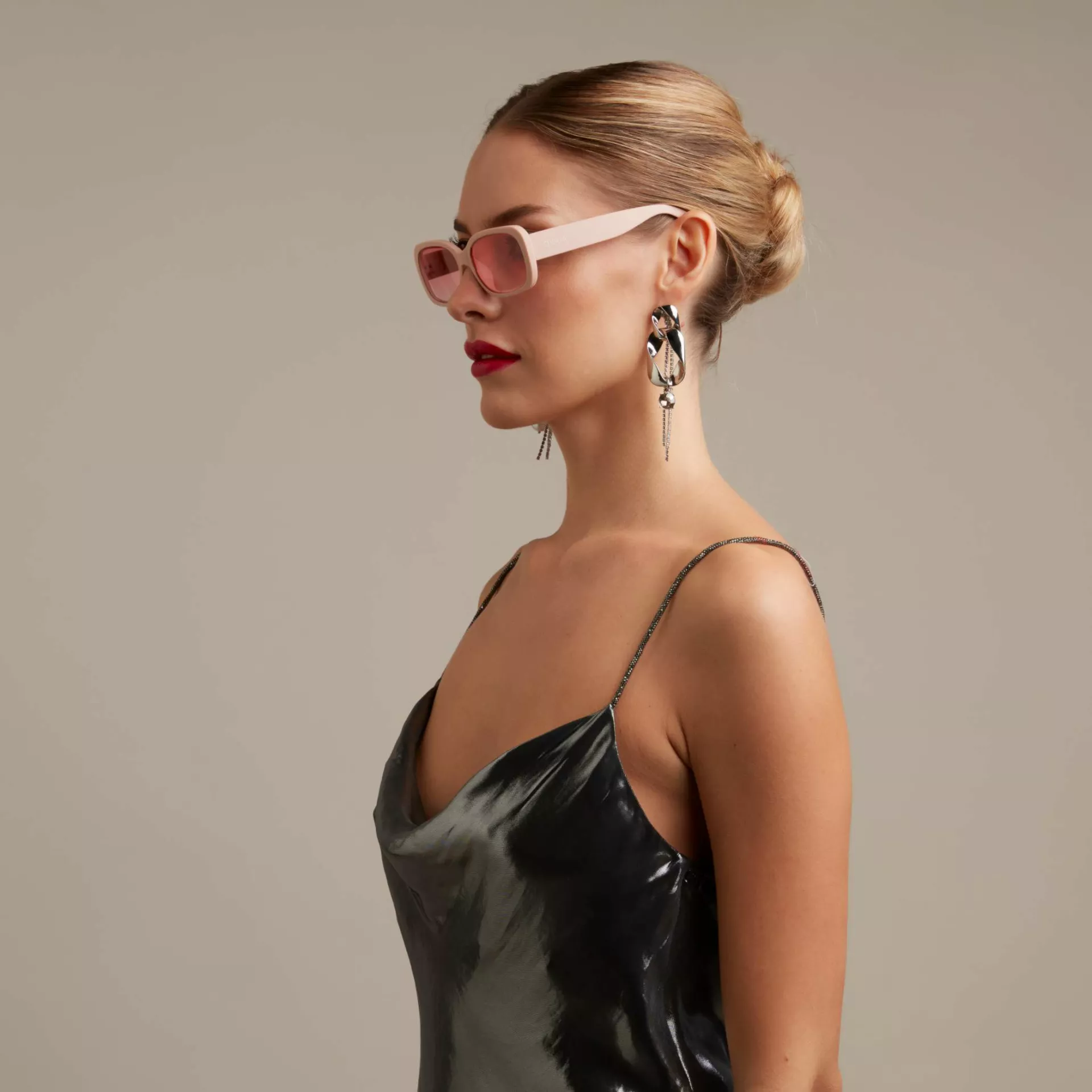 Okkia γυαλιά ηλίου Chiara Dusty Pink