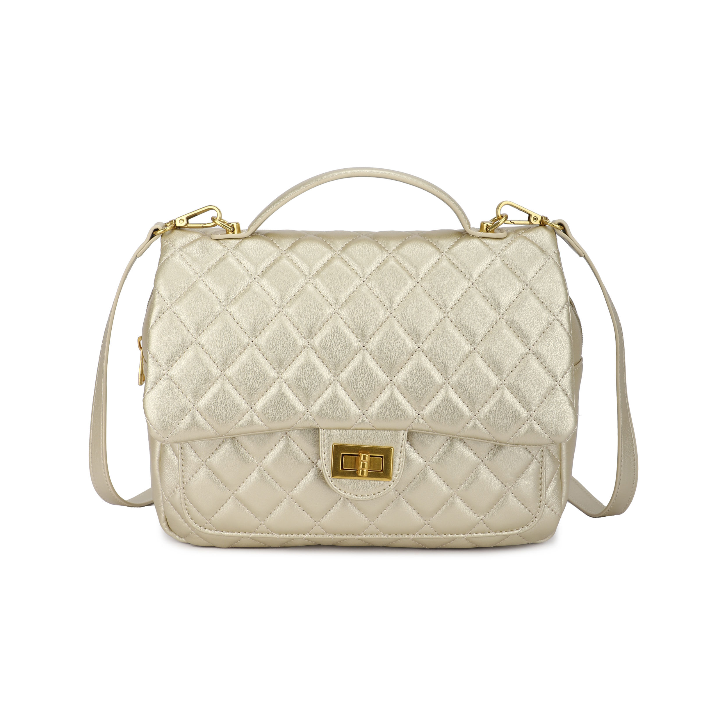 Γυναικεία Τσάντα Πλάτης Καπιτονέ Phil F PH4343 Μαύρο