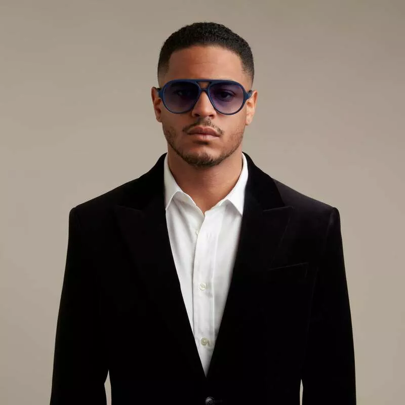 Alessio -Unisex Προστασίας Οθόνης  Midnight (blue lenses)