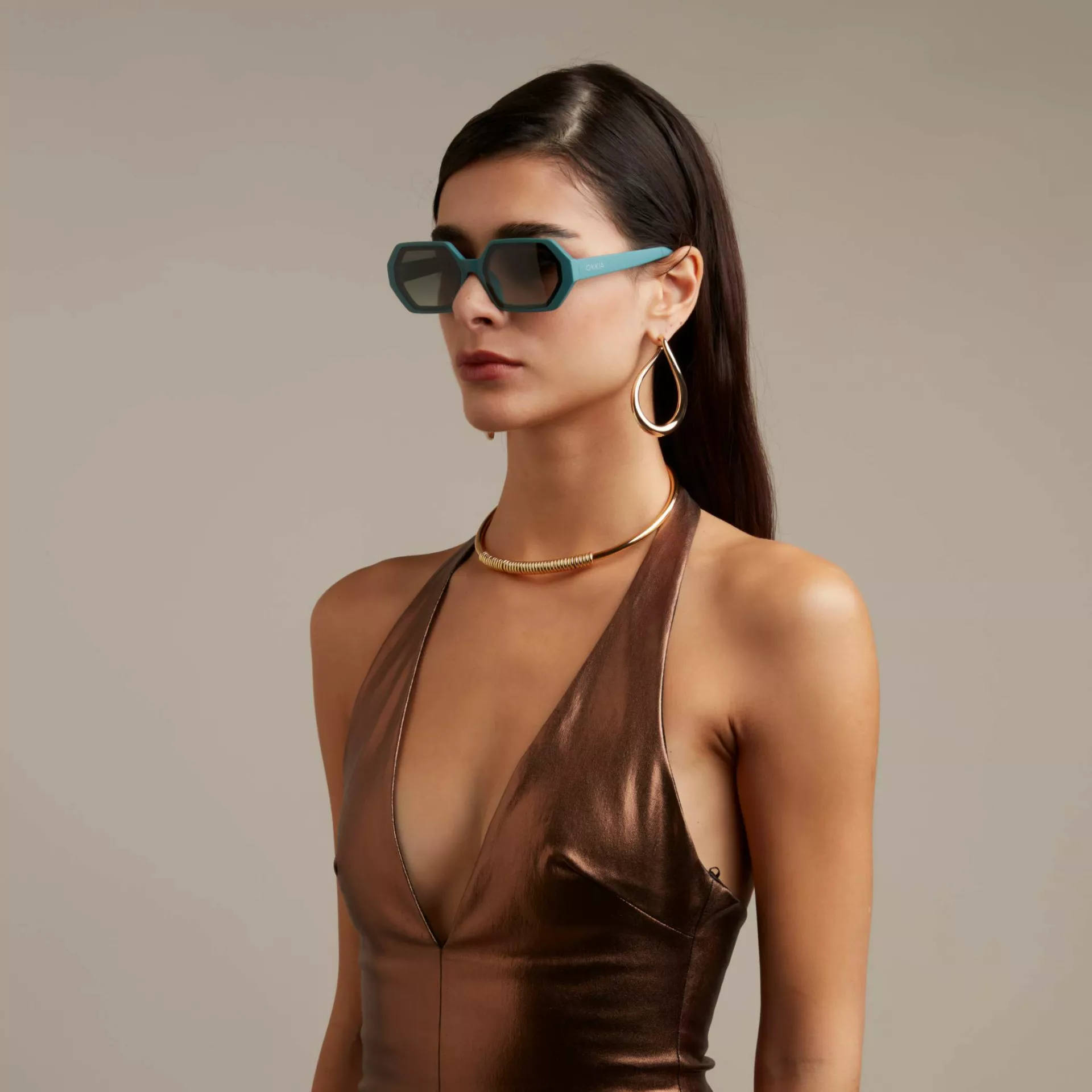 Okkia Γυναικεία γυαλιά Andrea - Green Sage