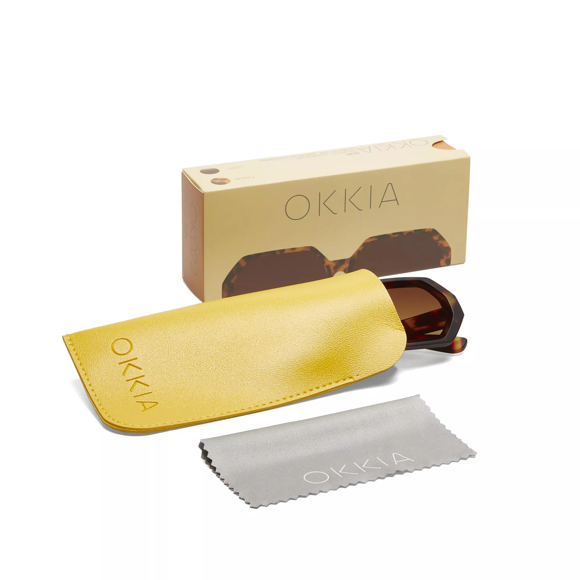 Okkia Γυναικεία γυαλιά Andrea - Classic Havana