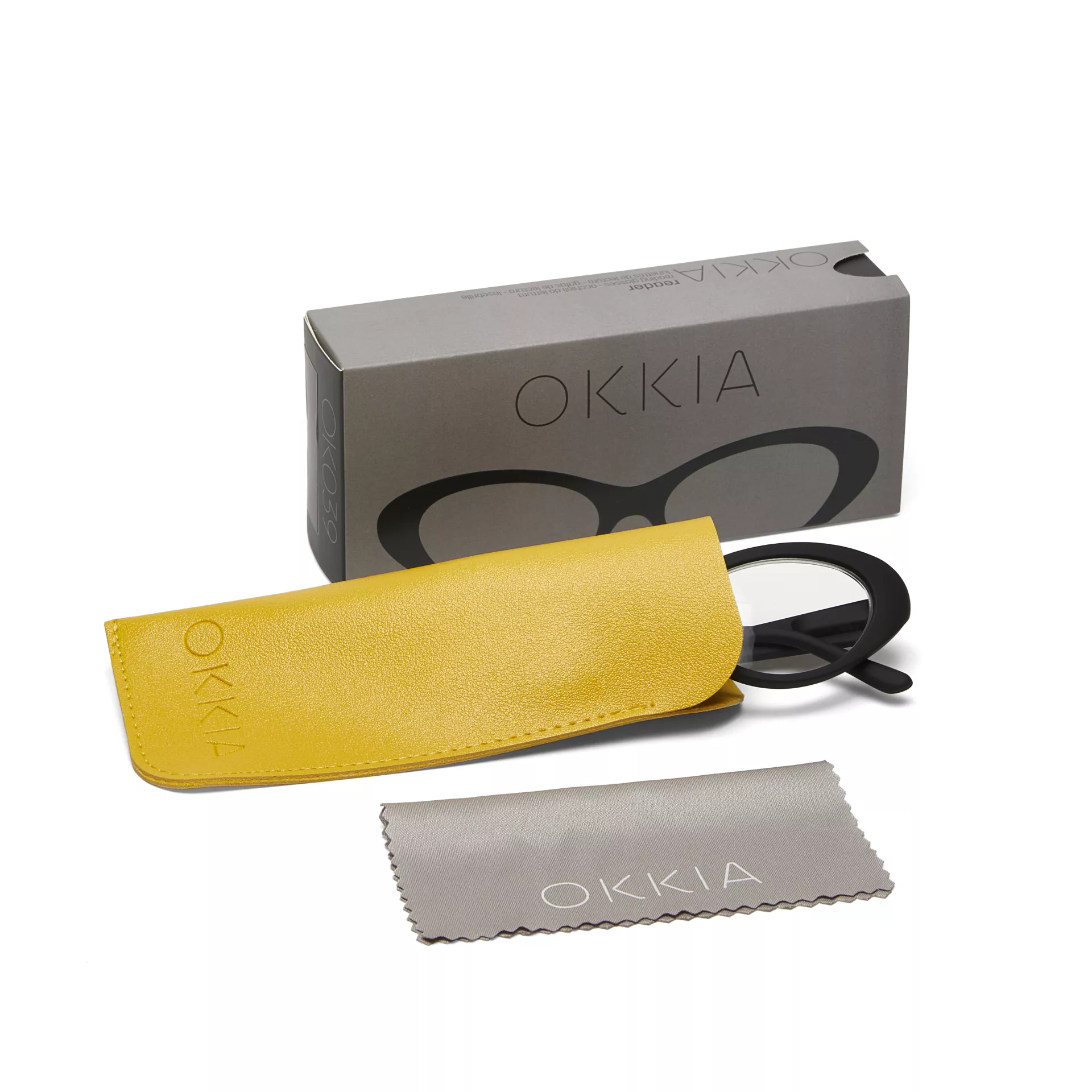 Γυαλιά διαβάσματος πρεσβυωπίας okkia Lina Small Cat Eye - Black