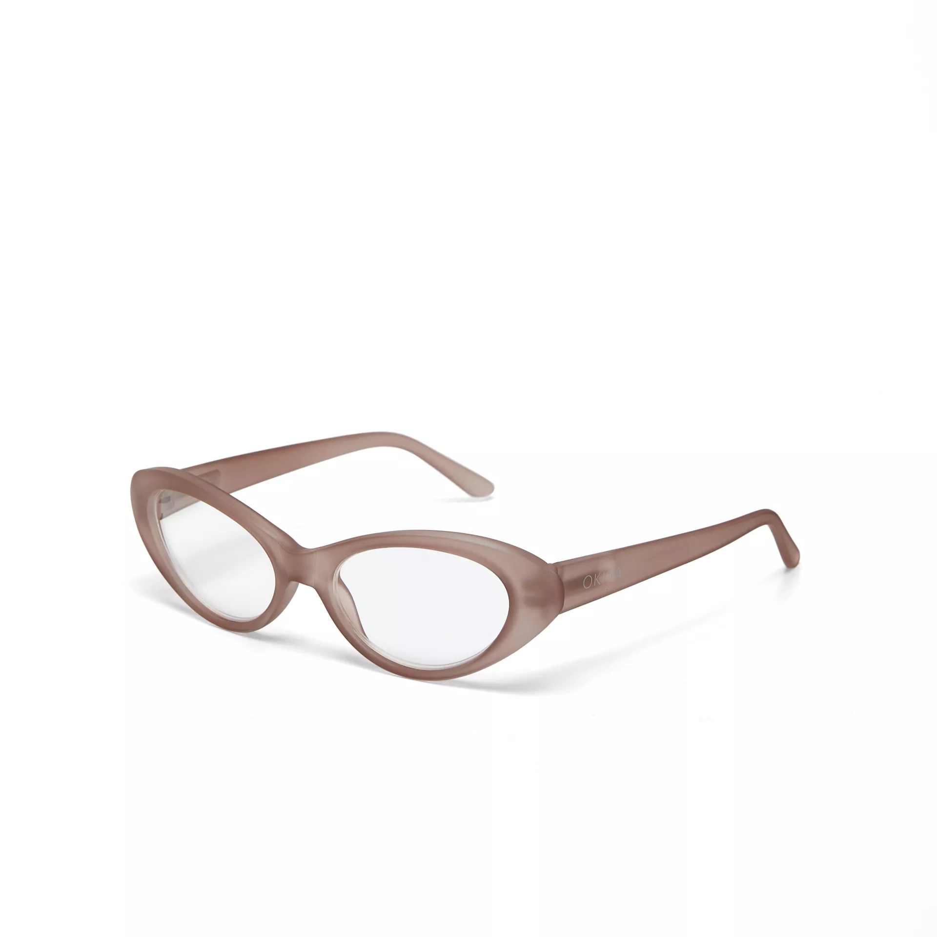 Γυαλιά διαβάσματος πρεσβυωπίας okkia Lina Small Cat Eye – Dust Pink