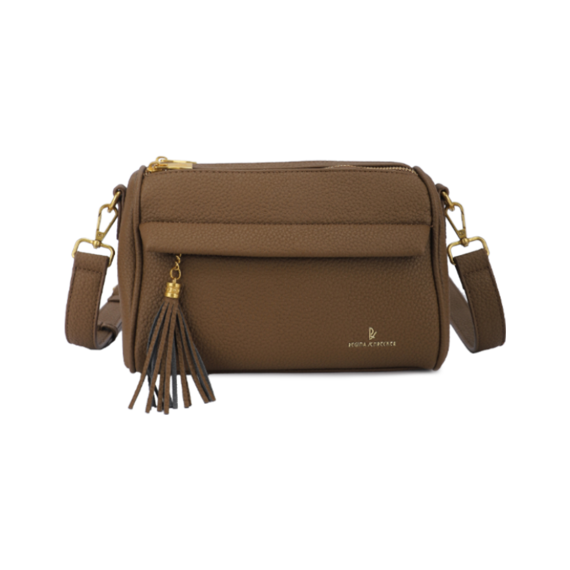 Γυναικεία Τσάντα Ώμου Χιαστί Regina Schrecker RS 3953 Πούρου