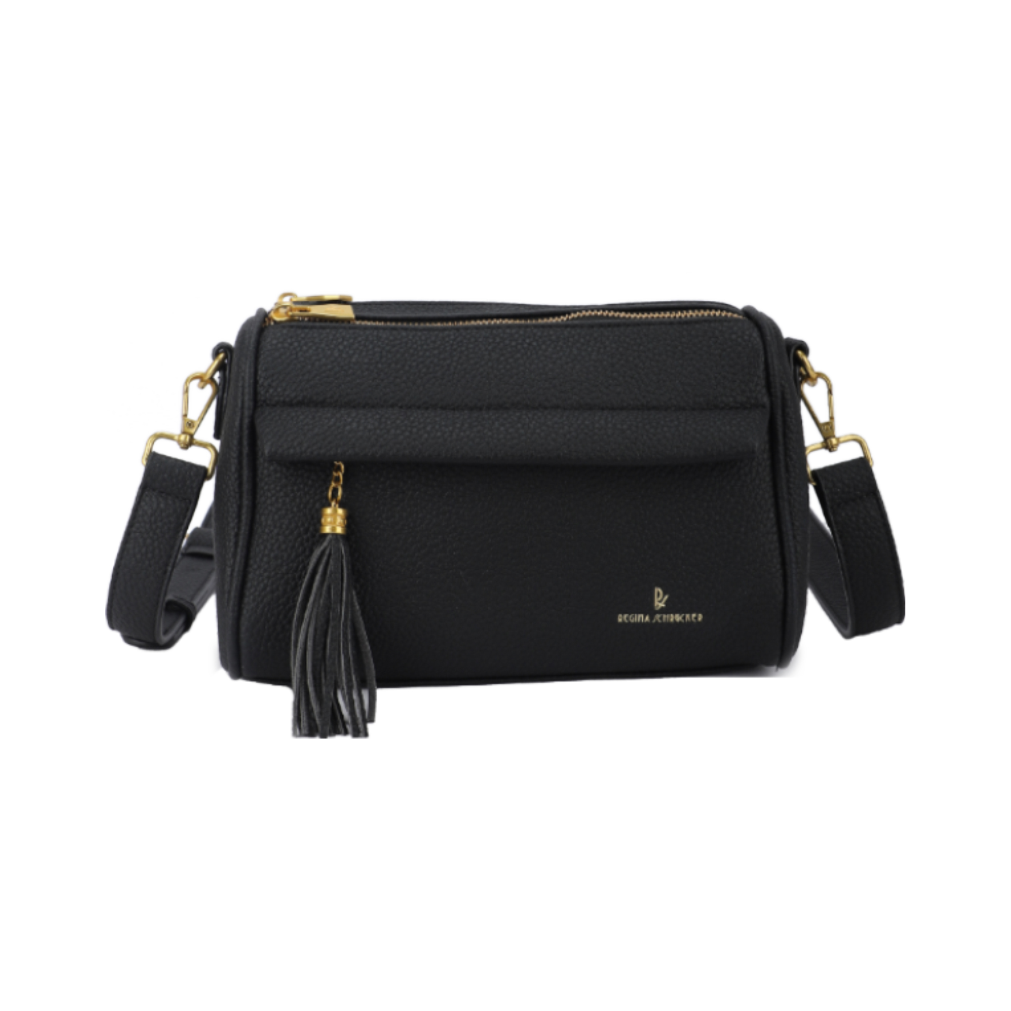 Γυναικεία Τσάντα Ώμου Χιαστί Regina Schrecker RS 3953 Μαύρο