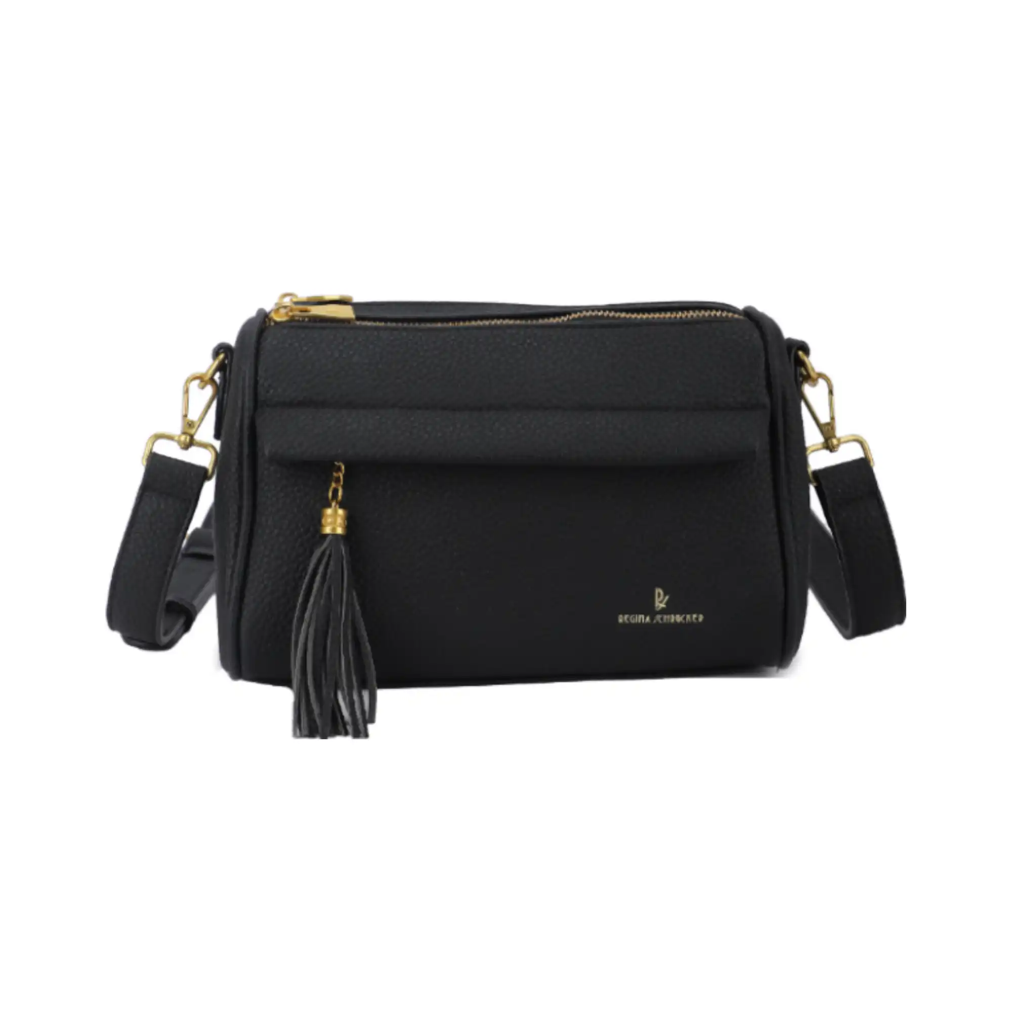 Γυναικεία Τσάντα Ώμου Χιαστί Regina Schrecker RS 3953 Μαύρο