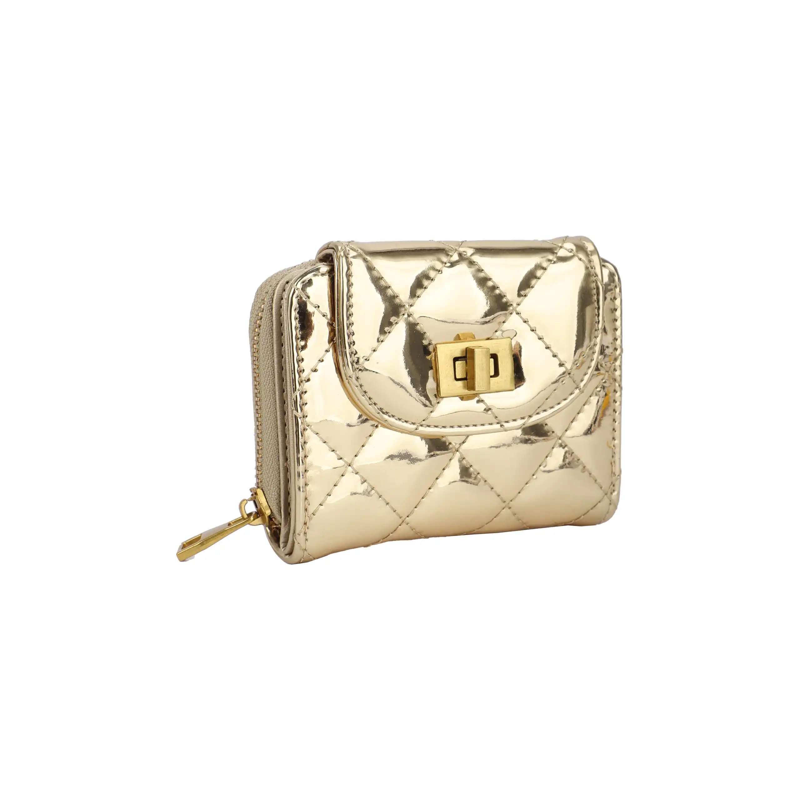 Γυναικείο Πορτοφόλι Χιαστί Phil F PH4371 Ασημί