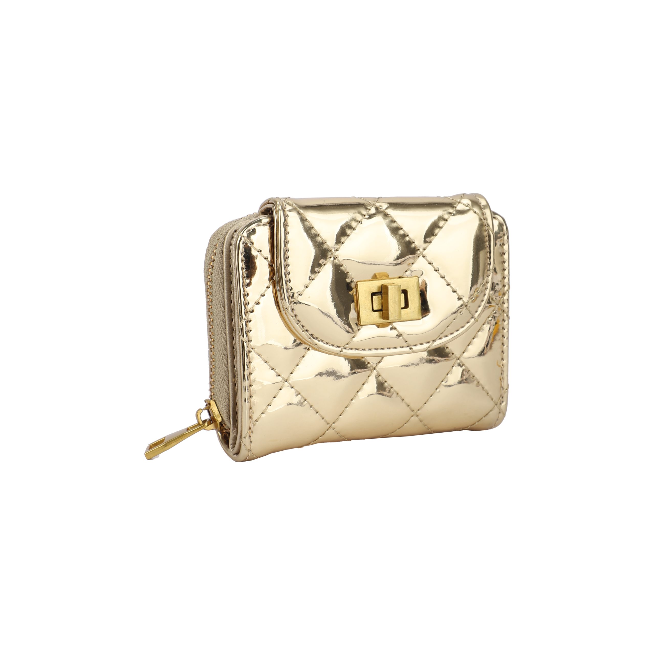 Γυναικείο Πορτοφόλι Χιαστί Phil F PH4371 Χρυσό