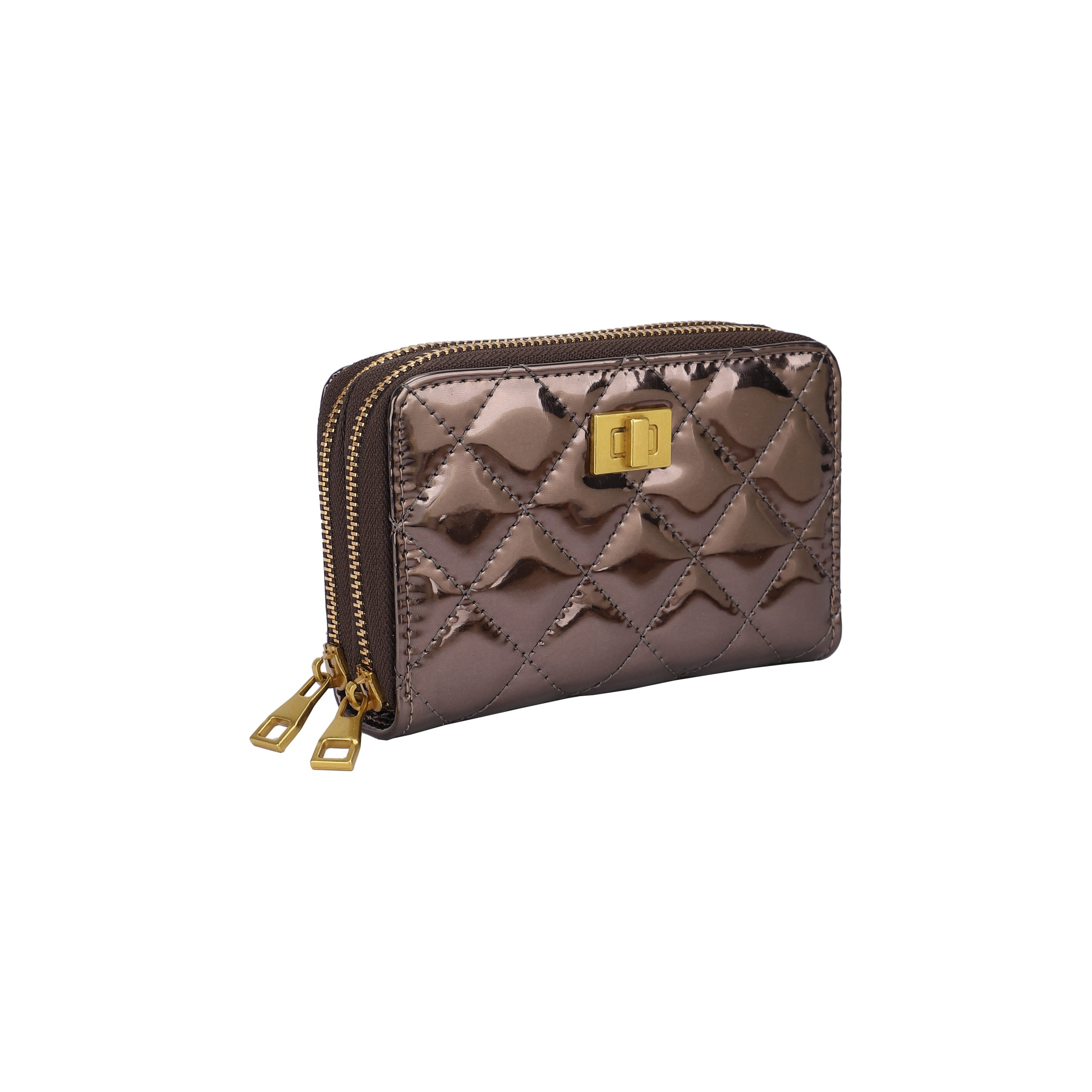 Γυναικείο Πορτοφόλι Χιαστί Phil F PH4372 Μπρονζέ