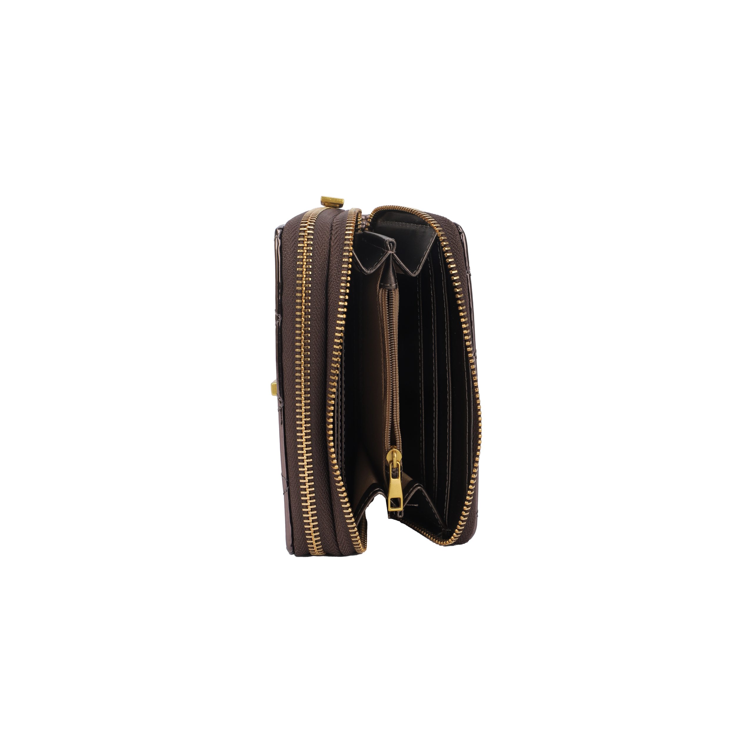 Γυναικείο Πορτοφόλι Χιαστί Phil F PH4372 Ασημί