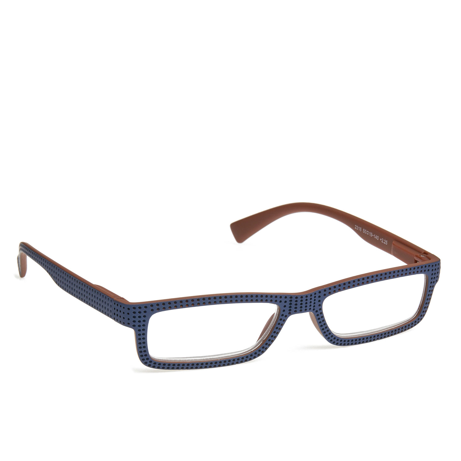 Γυαλιά πρεσβυωπίας Άθραυστα Με ευέλικτες ελαστικές αρθρώσεις που ανοίγουν τους βραχίονες μέχρι 180 μοίρες 2316 μπλε