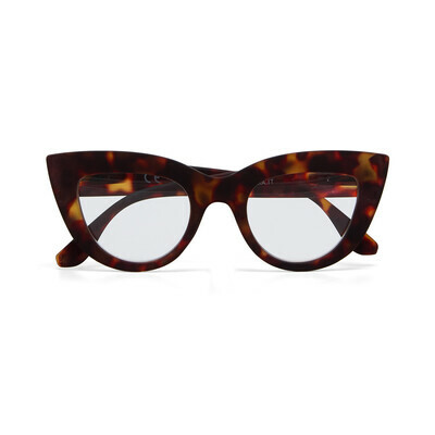 Γυαλιά διαβάσματος πρεσβυωπίας okkia Claudia Big Cat Eye – Classic Havana