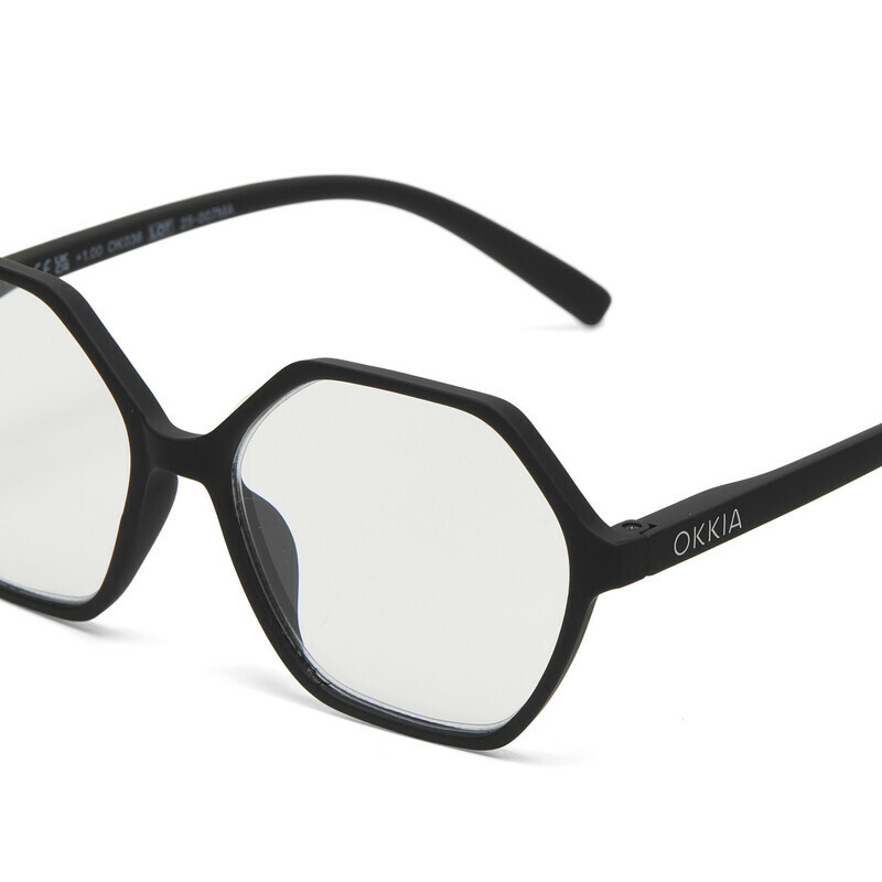 Okkia Venezia Reading Glasses OK036BK Black