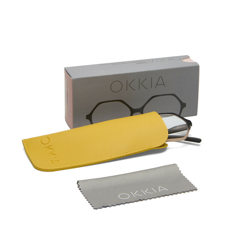 Okkia Venezia Reading Glasses OK036BK Black