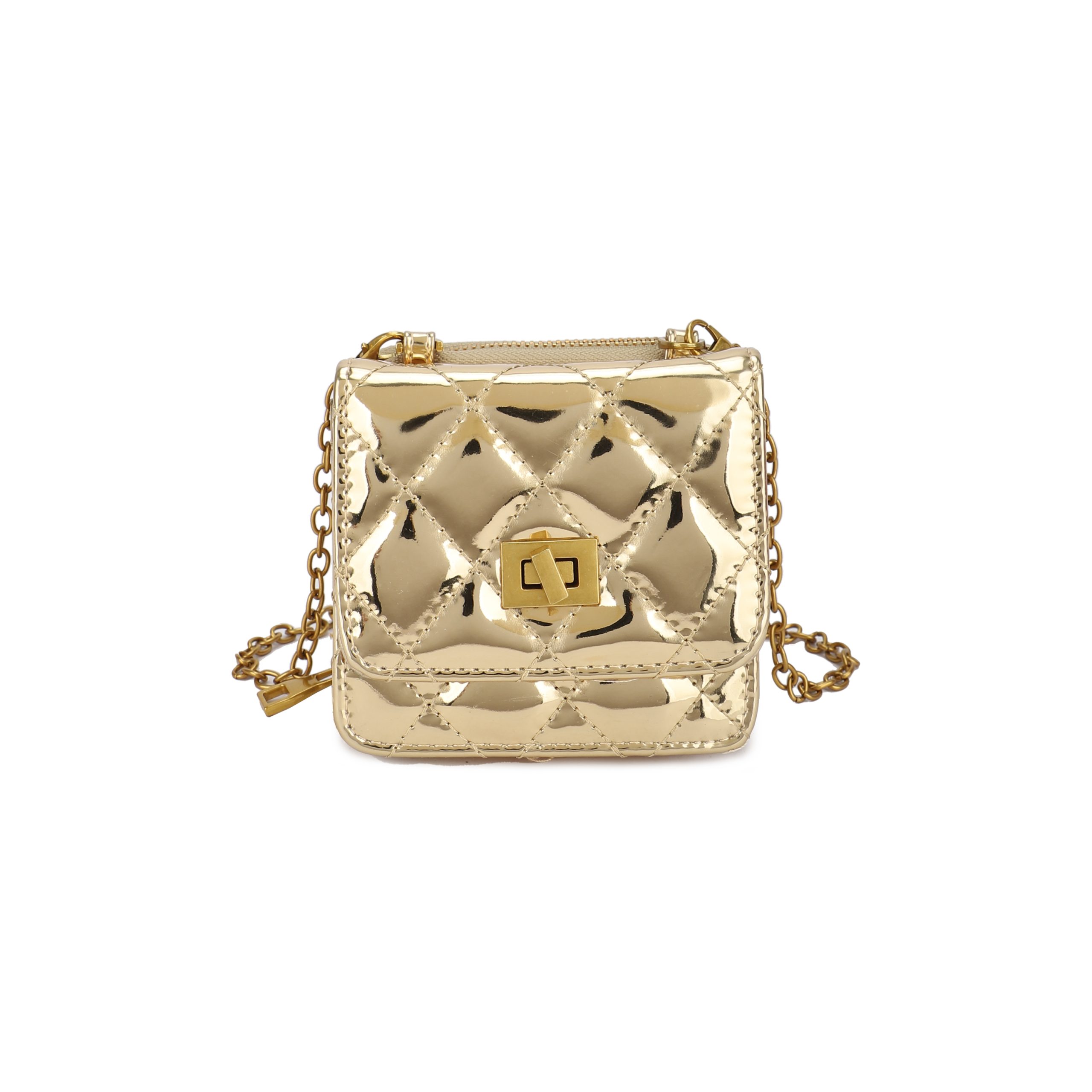 Γυναικείο Πορτοφόλι Χιαστί Phil F PH4370 Χρυσό Γυναικείο Πορτοφόλι Χιαστί Phil F PH4370 Χρυσό