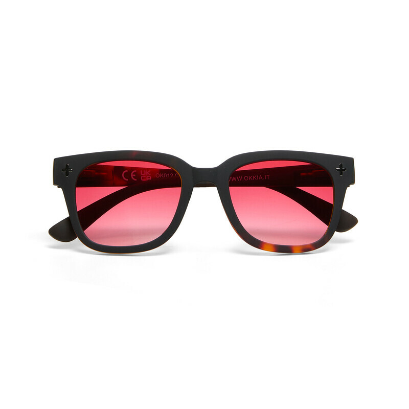 Okkia γυαλιά ηλίου Giovanni – Black Havana Red Lens Okkia γυαλιά ηλίου Giovanni – Black Havana Red Lens
