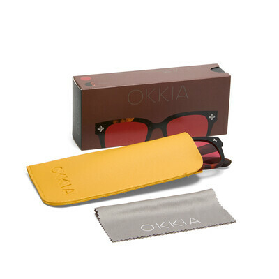 Okkia γυαλιά ηλίου Giovanni - Sahara Havana