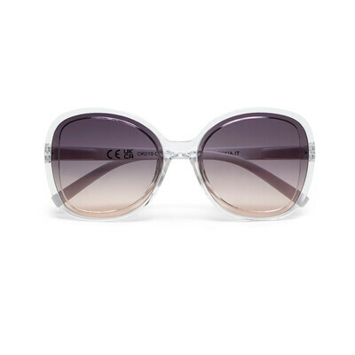 Okkia γυαλιά ηλίου Anna – Transparent White με Μαύρο Φακό Okkia γυαλιά ηλίου Anna – Transparent White με Μαύρο Φακό