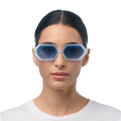 Okkia Γυναικεία γυαλιά ηλίου Andrea - Transparent Yellow