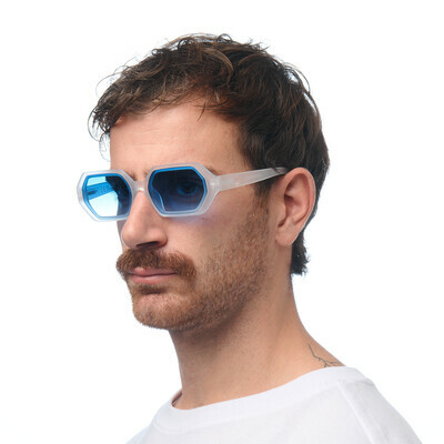 Okkia Γυναικεία γυαλιά ηλίου Andrea - Transparent Yellow