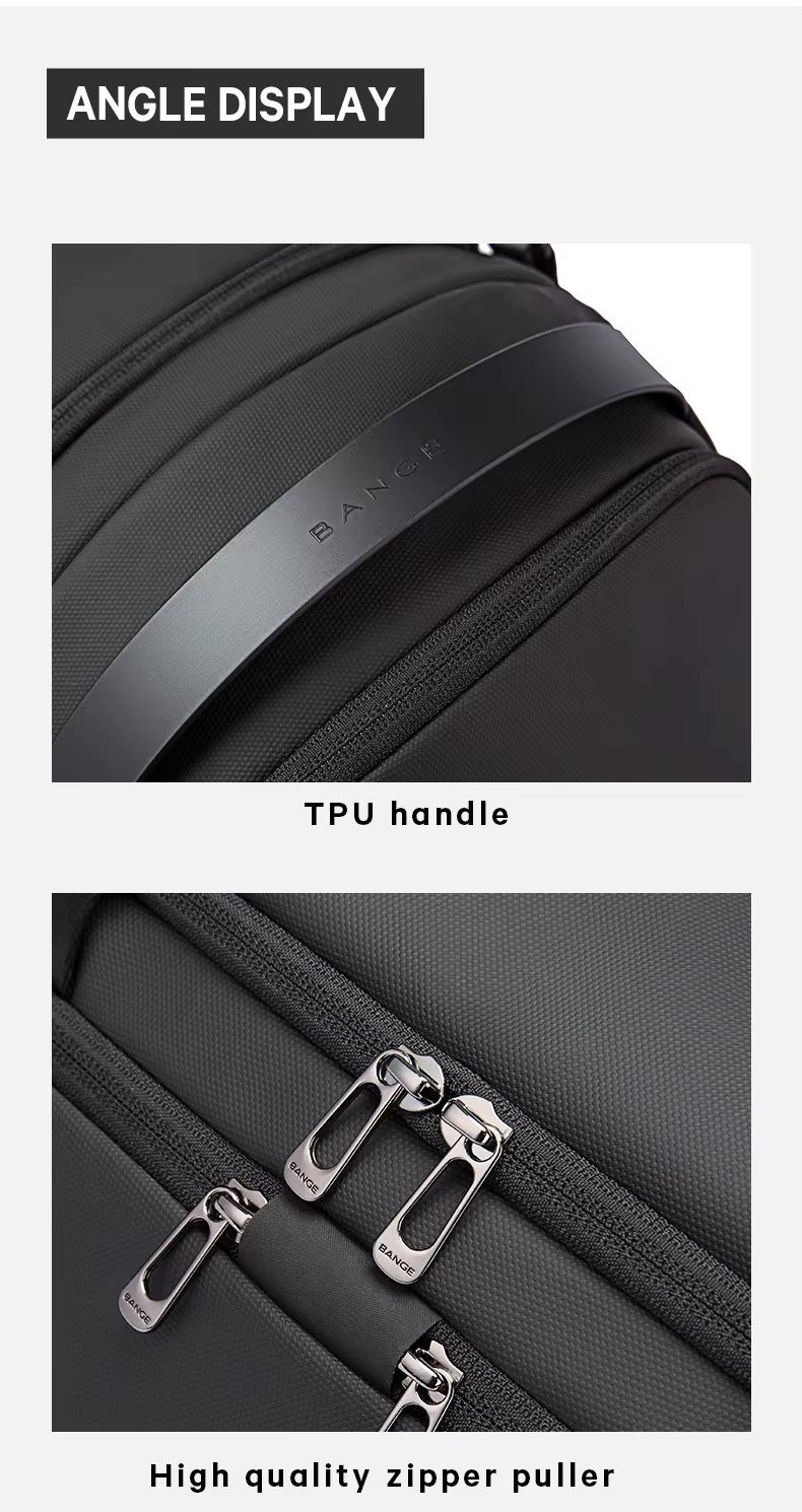 Σάκος Ταξιδιού Αθλητική τσάντα Bange 2378 μαύρο