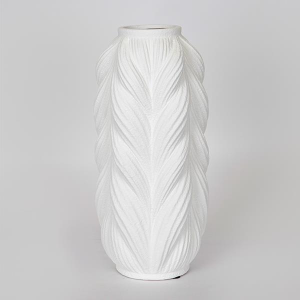 ΒΑΖΟ ΚΕΡΑΜΙΚΟ ΛΕΥΚΟ 17.5x16x38.5cm