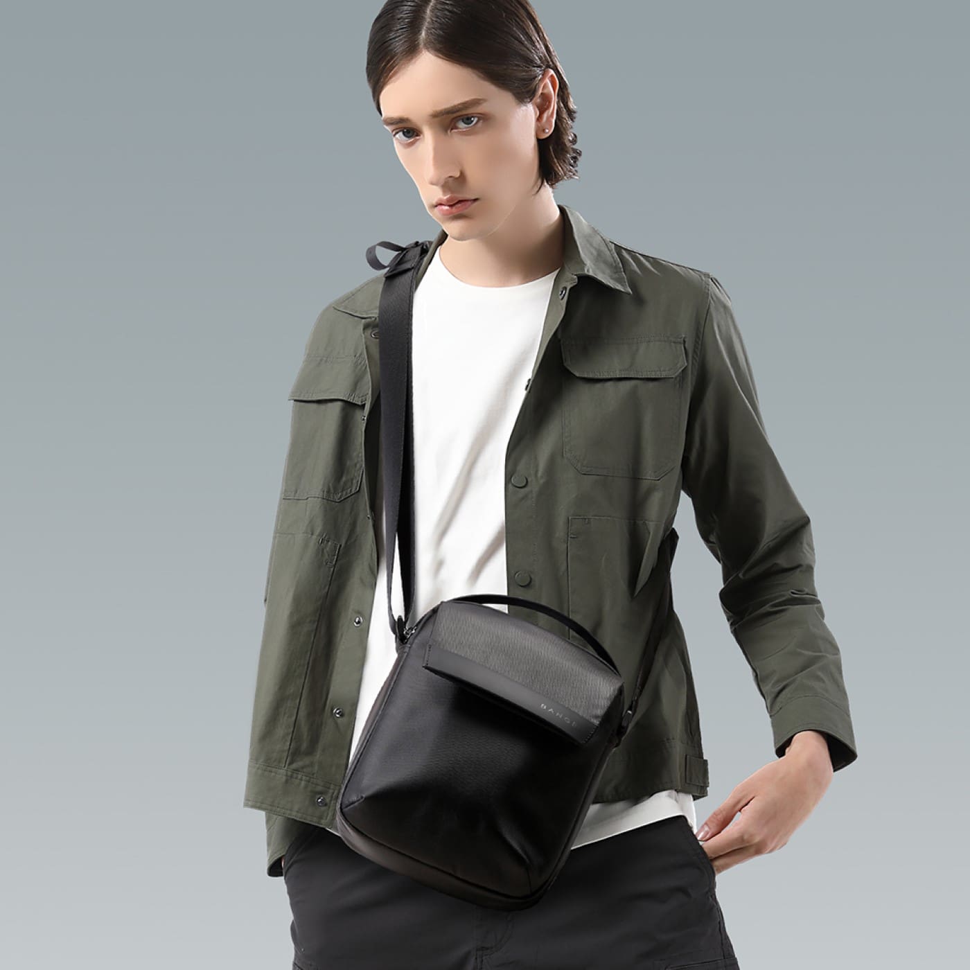 Τσαντάκι ώμου χιαστί Bange 2875 μαύρο Τσαντάκι ώμου χιαστί Bange 2875 μαύρο