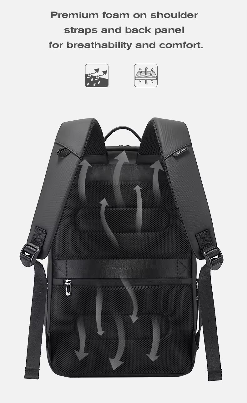 Σακίδιο πλάτης laptop 22L 15,6” Bange 2952 μαύρο