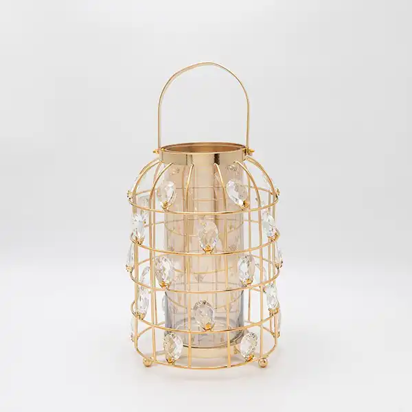 ΦΑΝΑΡΙ ΜΕΤΑΛΛΙΚΟ ΧΡΥΣΟ 20x27cm