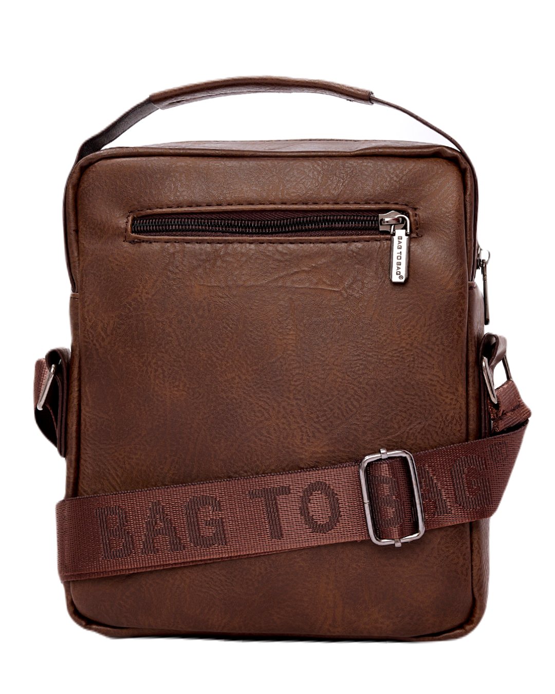 Τσαντάκι χιαστί MD-1981-2 - Καφέ