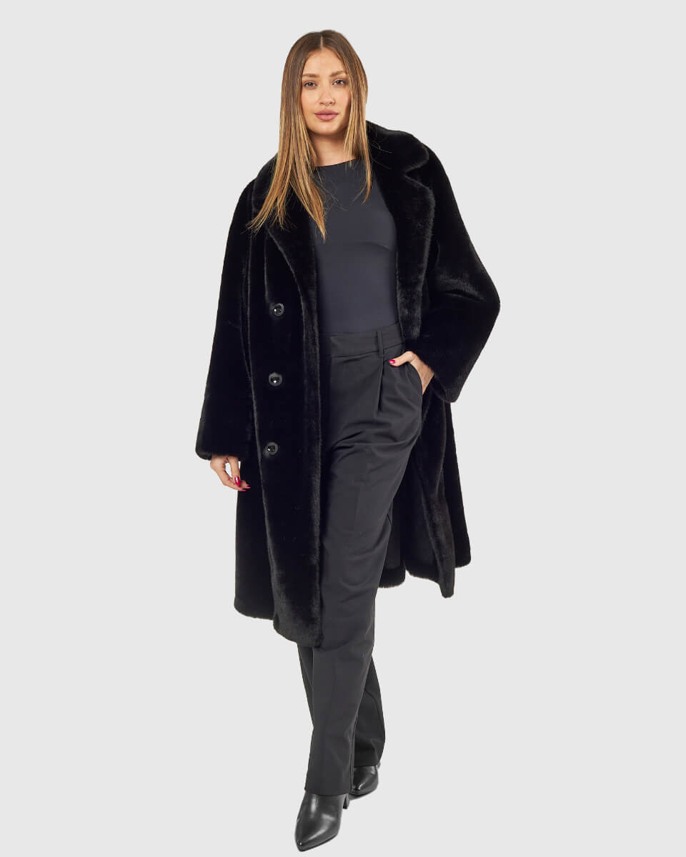 VERDE ΓΥΝΑΙΚΕΙΟ ΓΟΥΝΙΝΟ ΠΑΛΤΟ 33-0000721 ΜΑΥΡΟ VERDE ΓΥΝΑΙΚΕΙΟ ΓΟΥΝΙΝΟ ΠΑΛΤΟ 33-0000721 ΜΑΥΡΟ