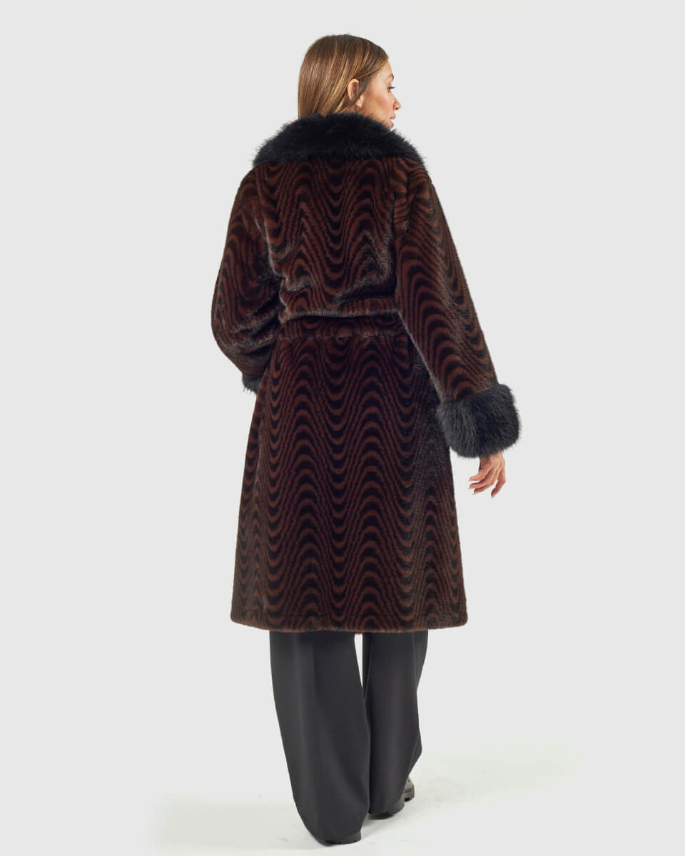 VERDE ΓΥΝΑΙΚΕΙΟ ΓΟΥΝΙΝΟ ΠΑΛΤΟ 33-0000726 ΜΑΥΡΟ